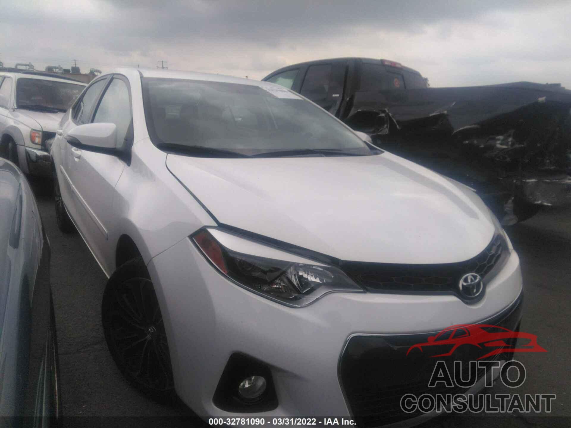 TOYOTA COROLLA 2016 - 5YFBURHE5GP430981