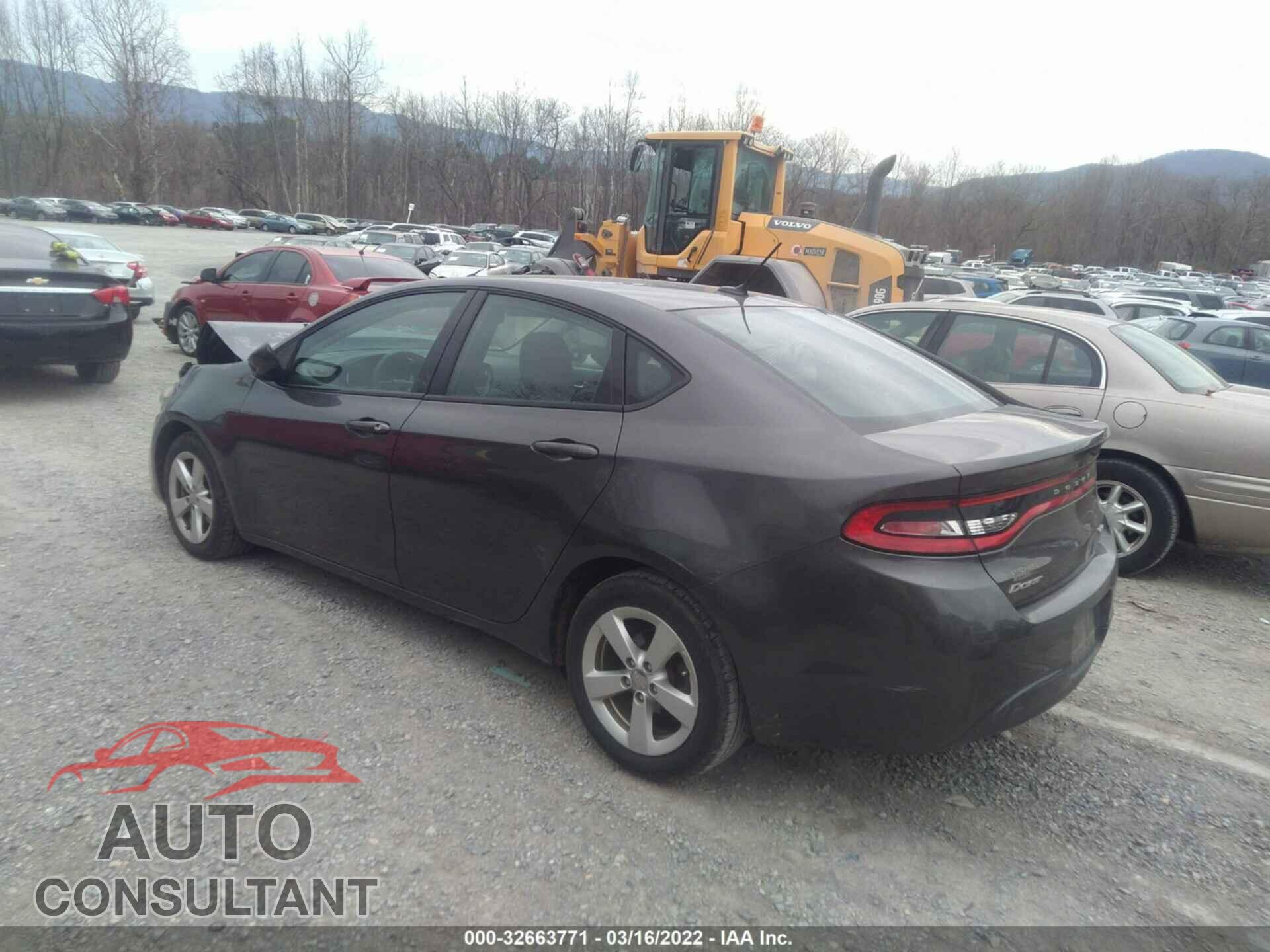 DODGE DART 2016 - 1C3CDFBB5GD769894