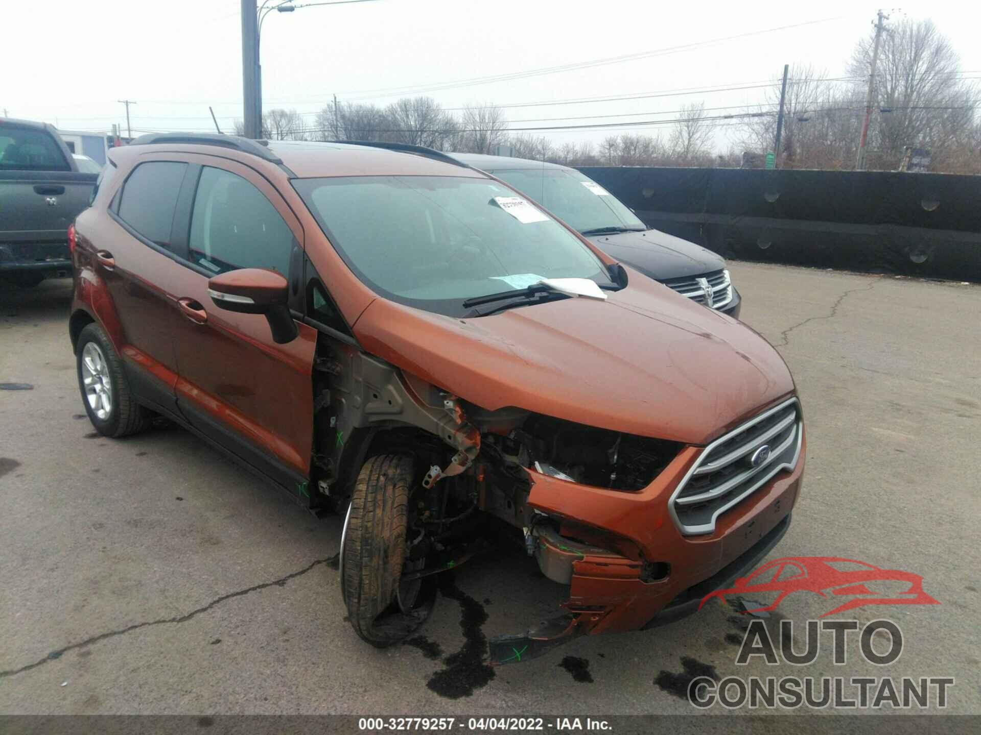 FORD ECOSPORT 2018 - MAJ3P1TE3JC229445