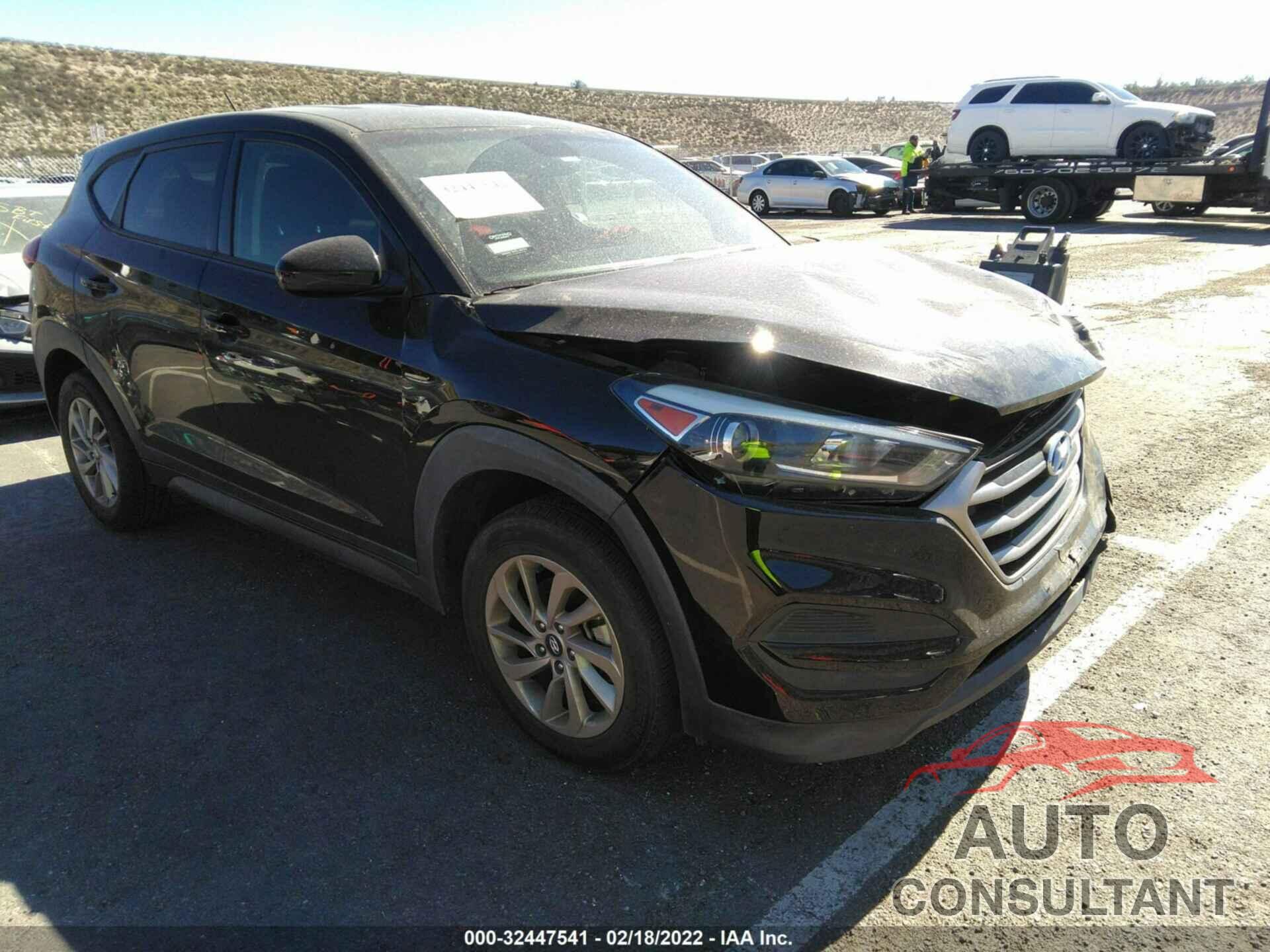 HYUNDAI TUCSON 2018 - KM8J23A43JU768000