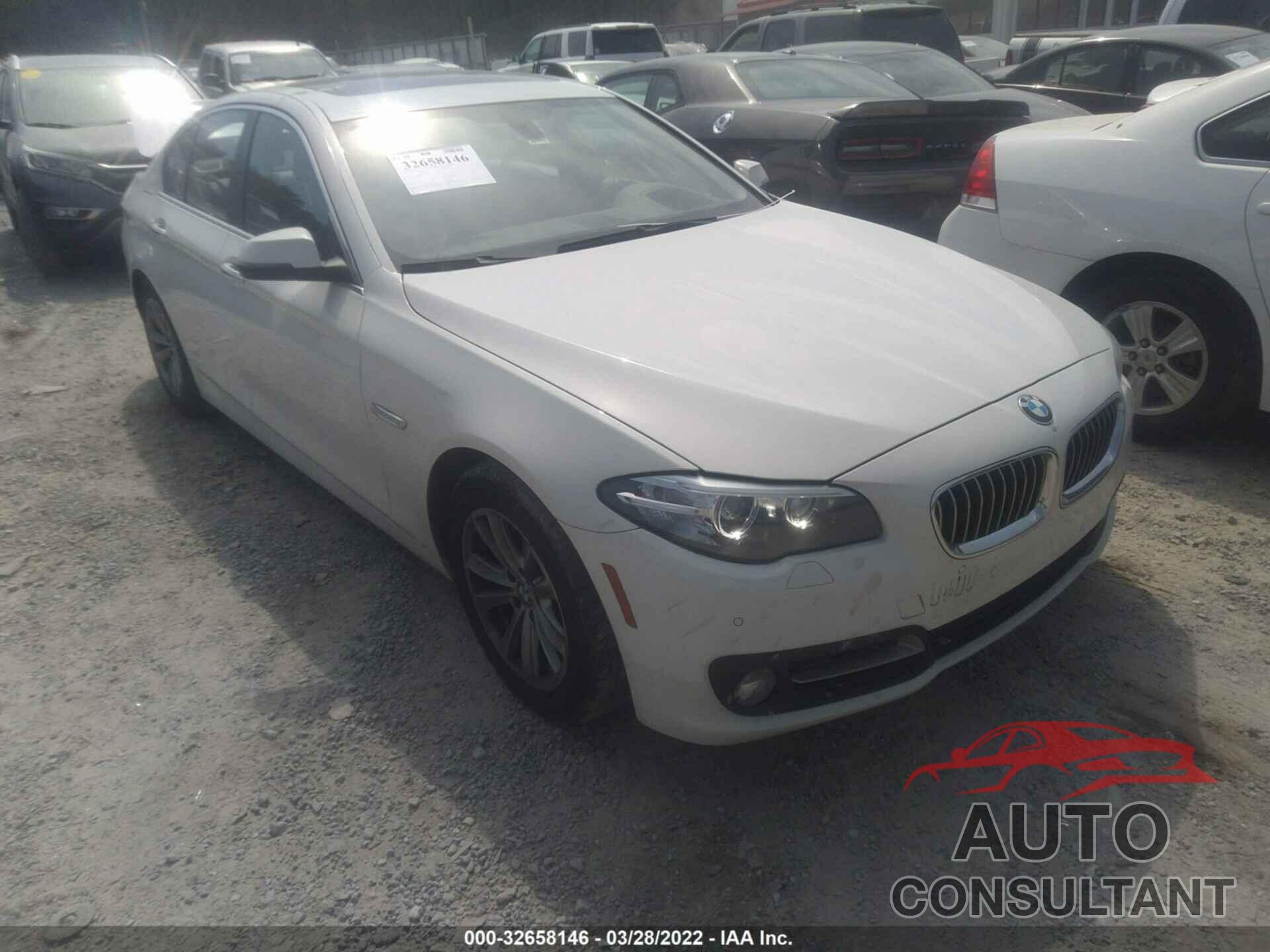 BMW 5 SERIES 2016 - WBA5A5C51GD529691