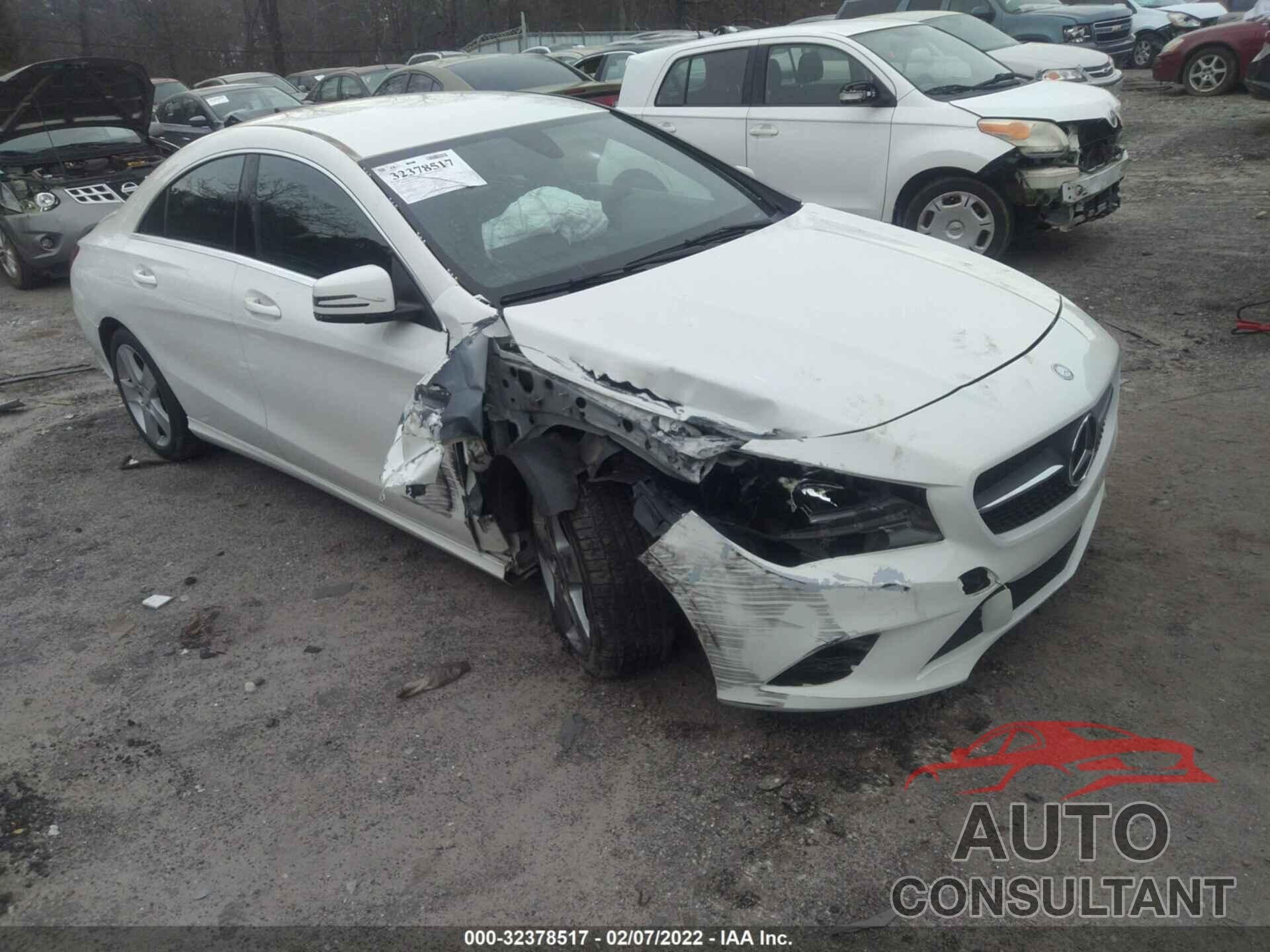 MERCEDES-BENZ CLA 2016 - WDDSJ4EB4GN330282
