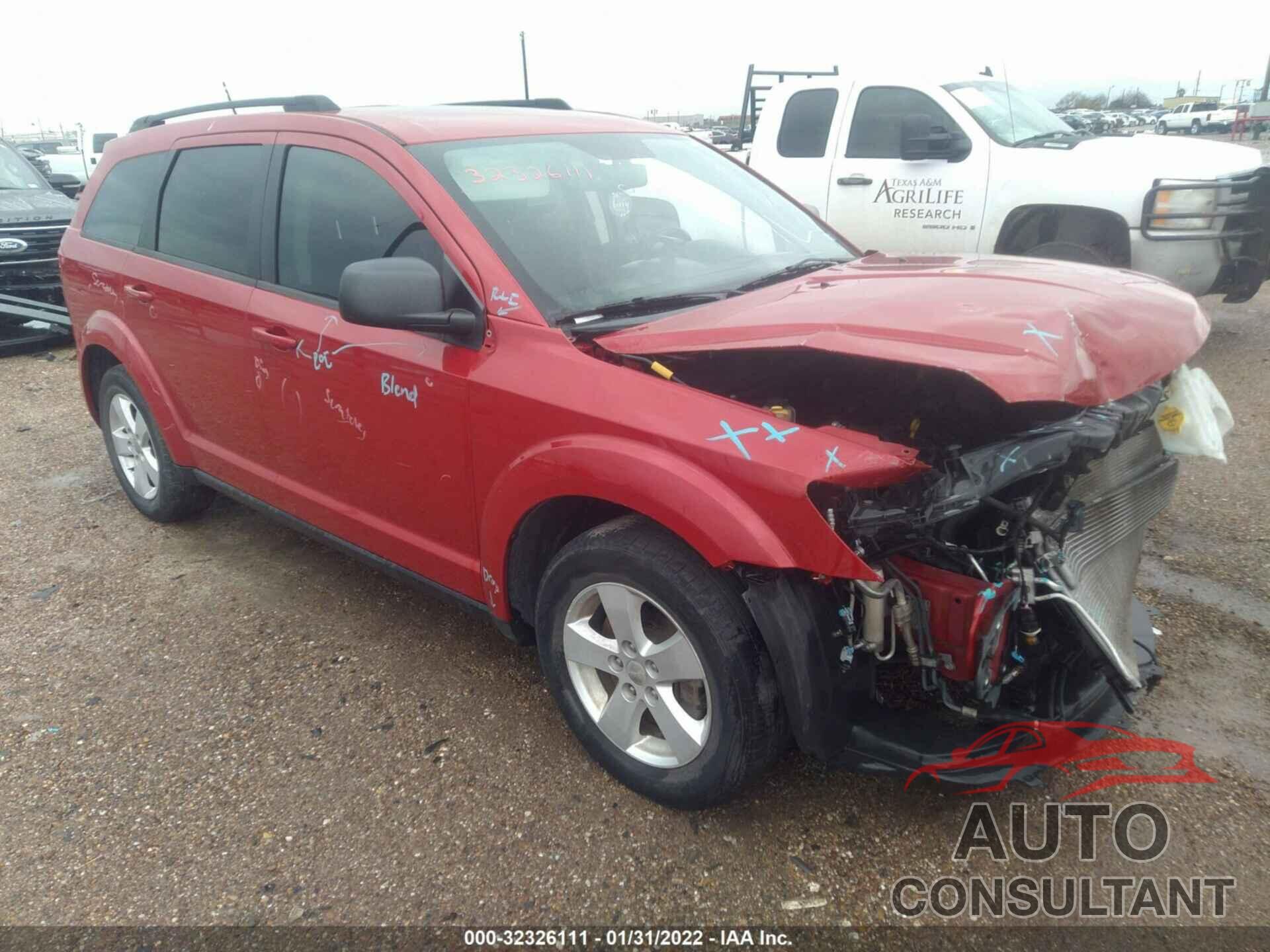 DODGE JOURNEY 2016 - 3C4PDCABXGT104190