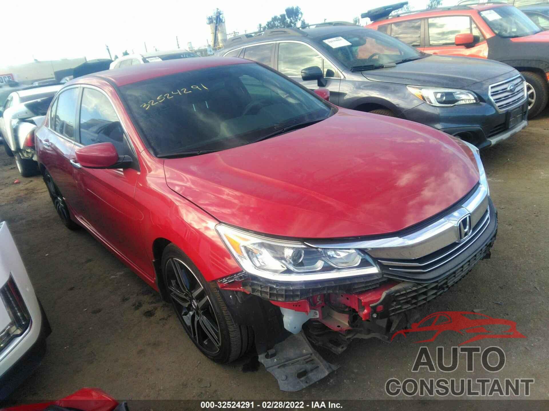 HONDA ACCORD SEDAN 2017 - 1HGCR2F56HA192632