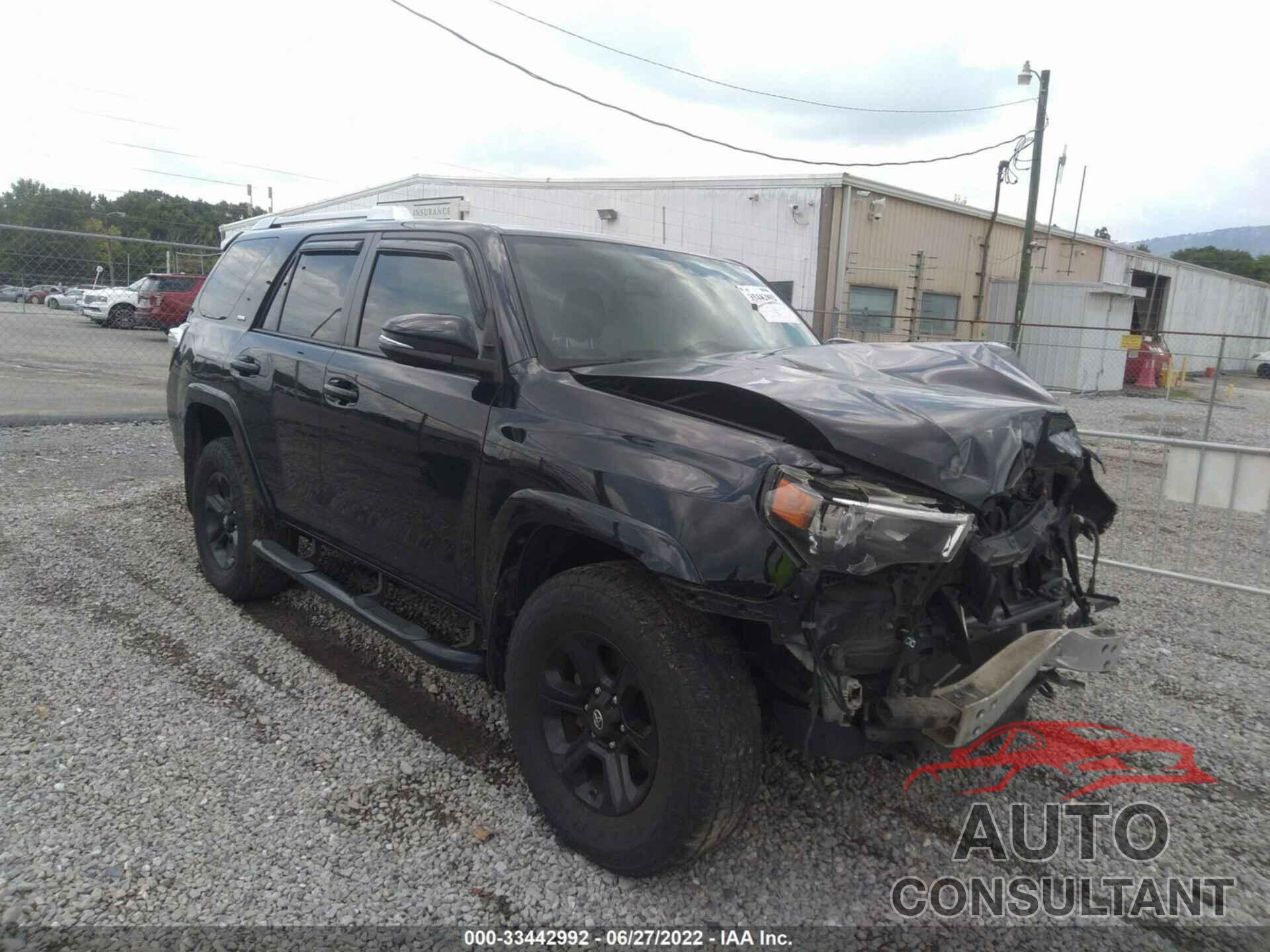 TOYOTA 4RUNNER 2016 - JTEBU5JR3G5334023