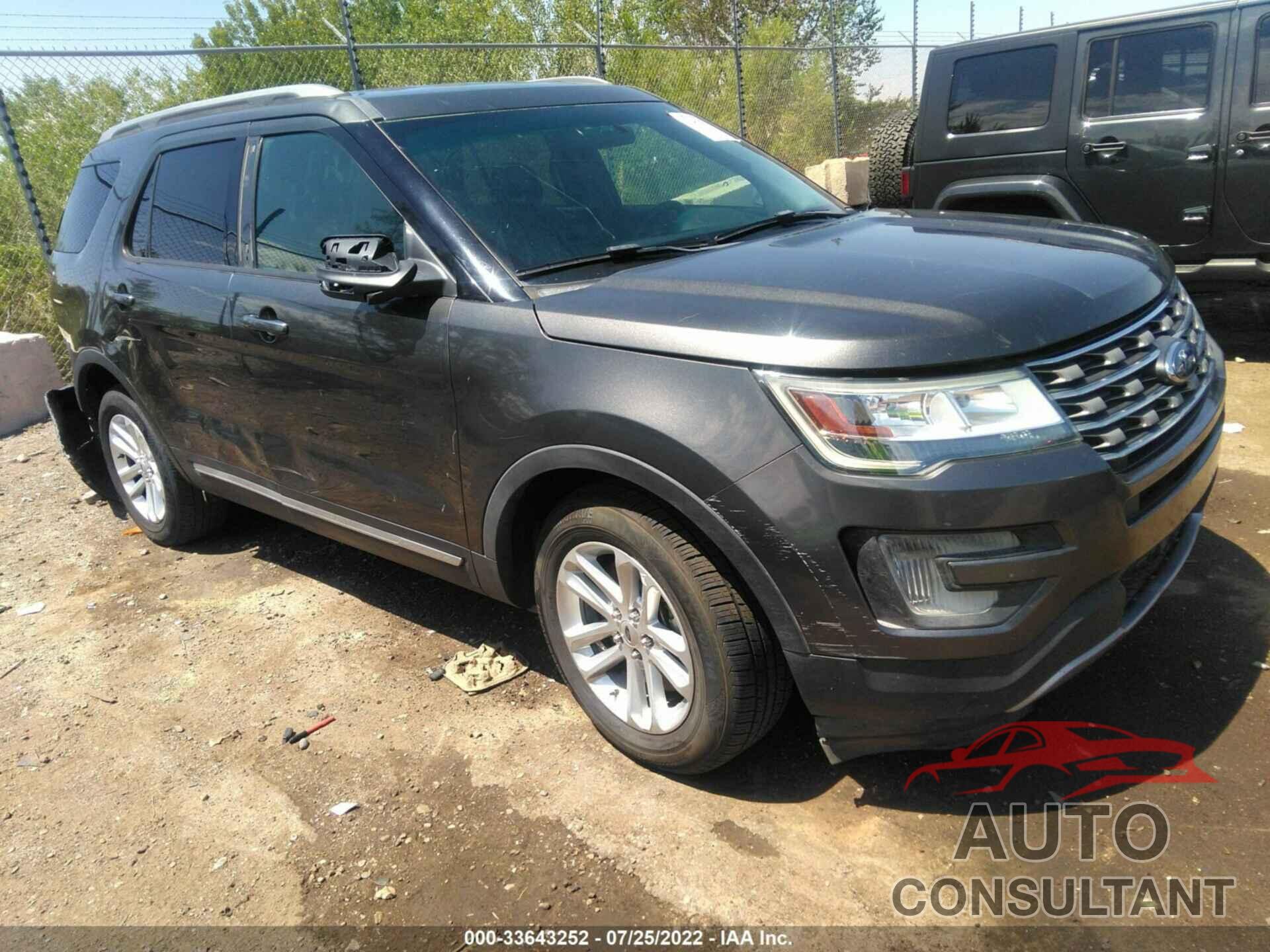 FORD EXPLORER 2017 - 1FM5K7D83HGA59213