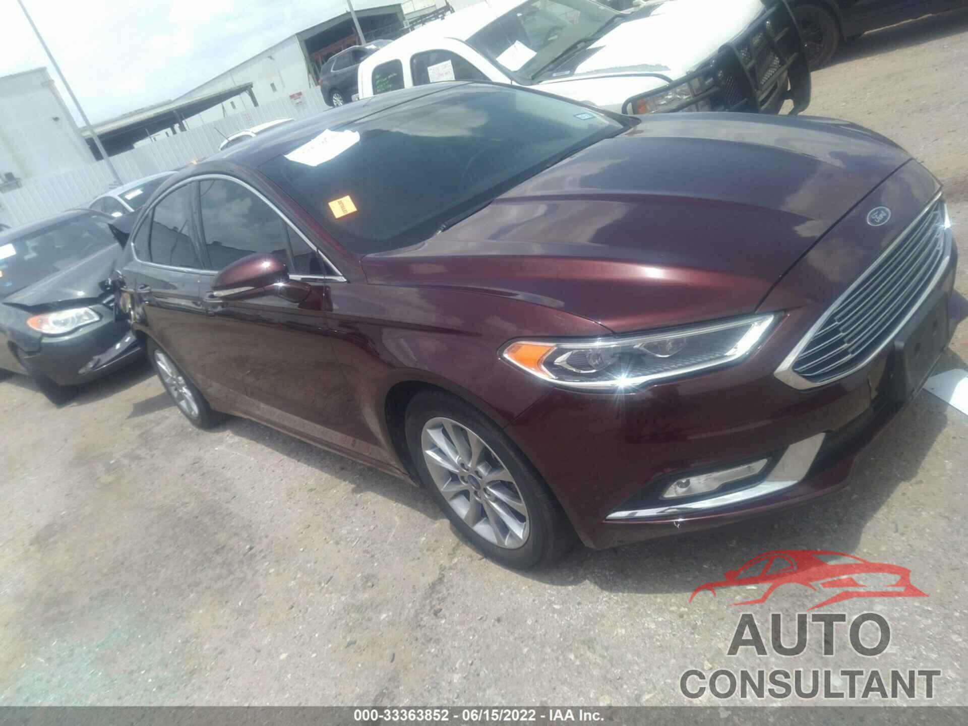FORD FUSION 2017 - 3FA6P0HD1HR397734