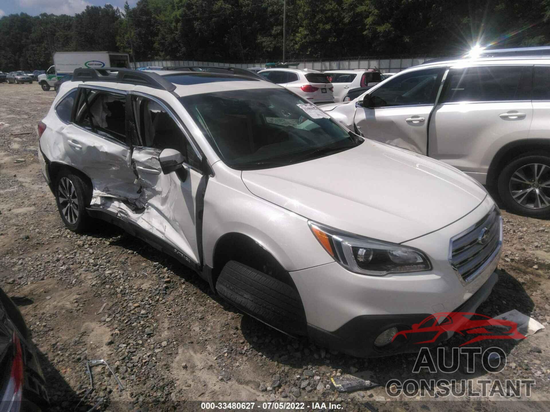SUBARU OUTBACK 2017 - 4S4BSANC6H3236248