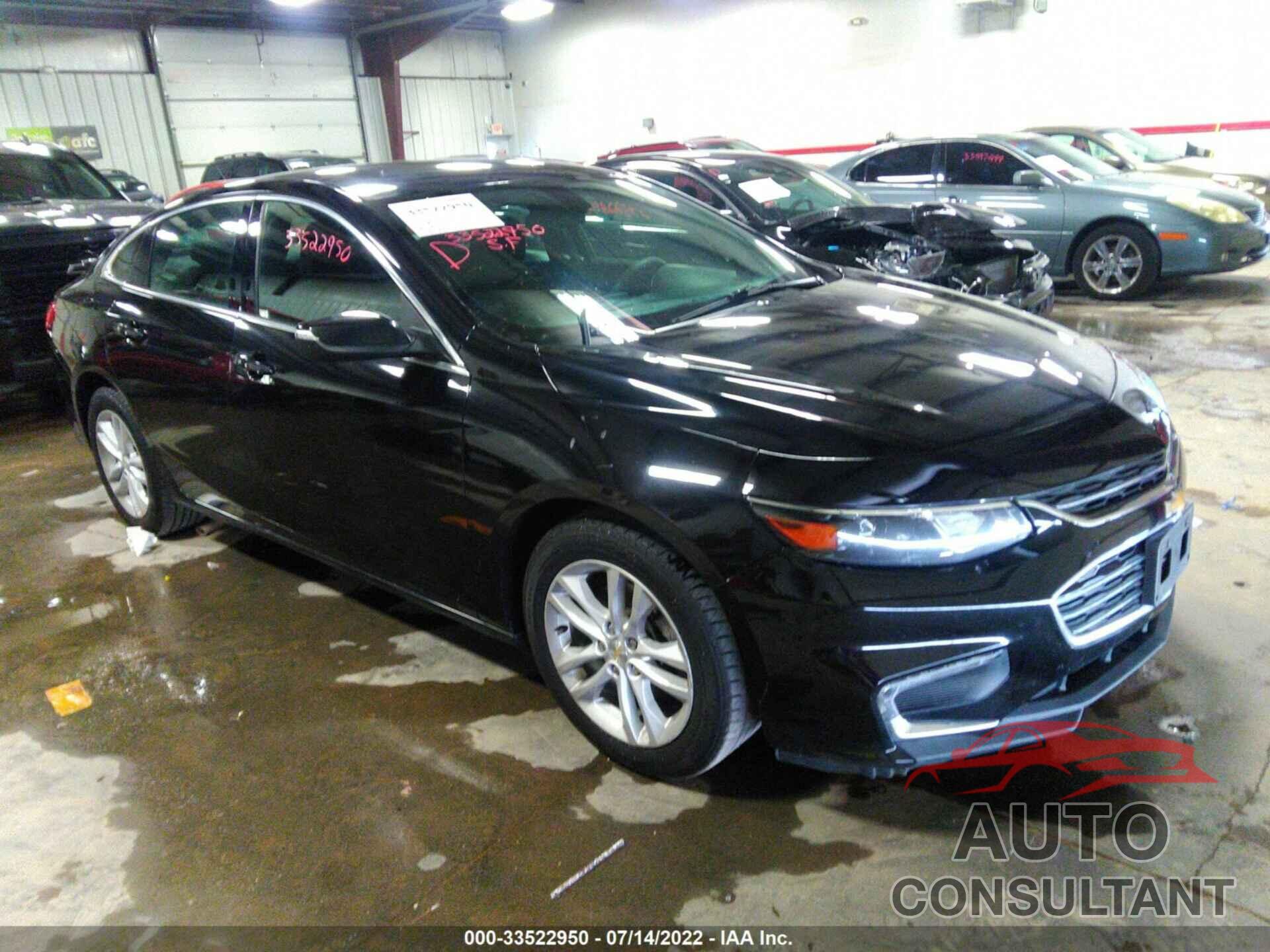 CHEVROLET MALIBU 2016 - 1G1ZE5ST2GF292229