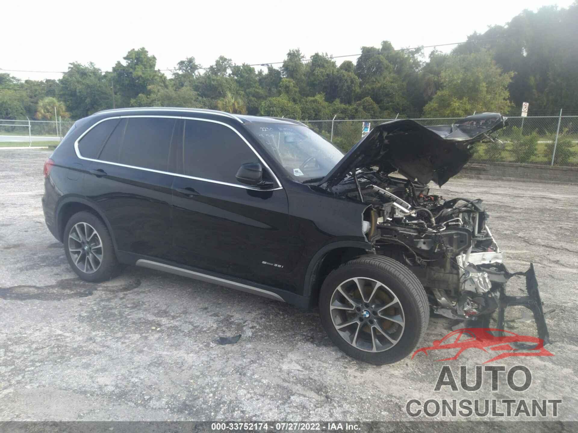 BMW X5 2017 - 5UXKR2C3XH0U24828