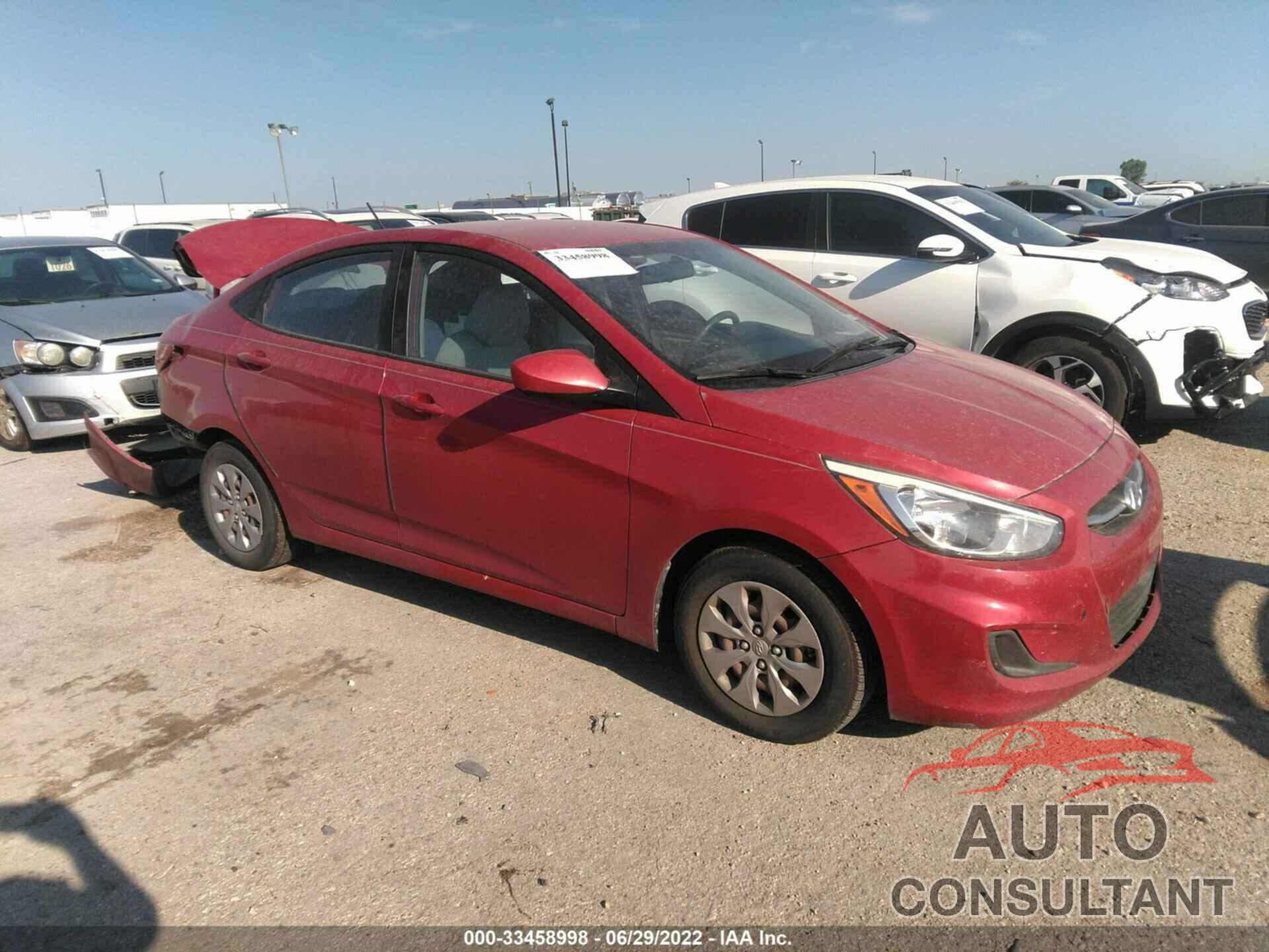 HYUNDAI ACCENT 2016 - KMHCT4AE7GU976765