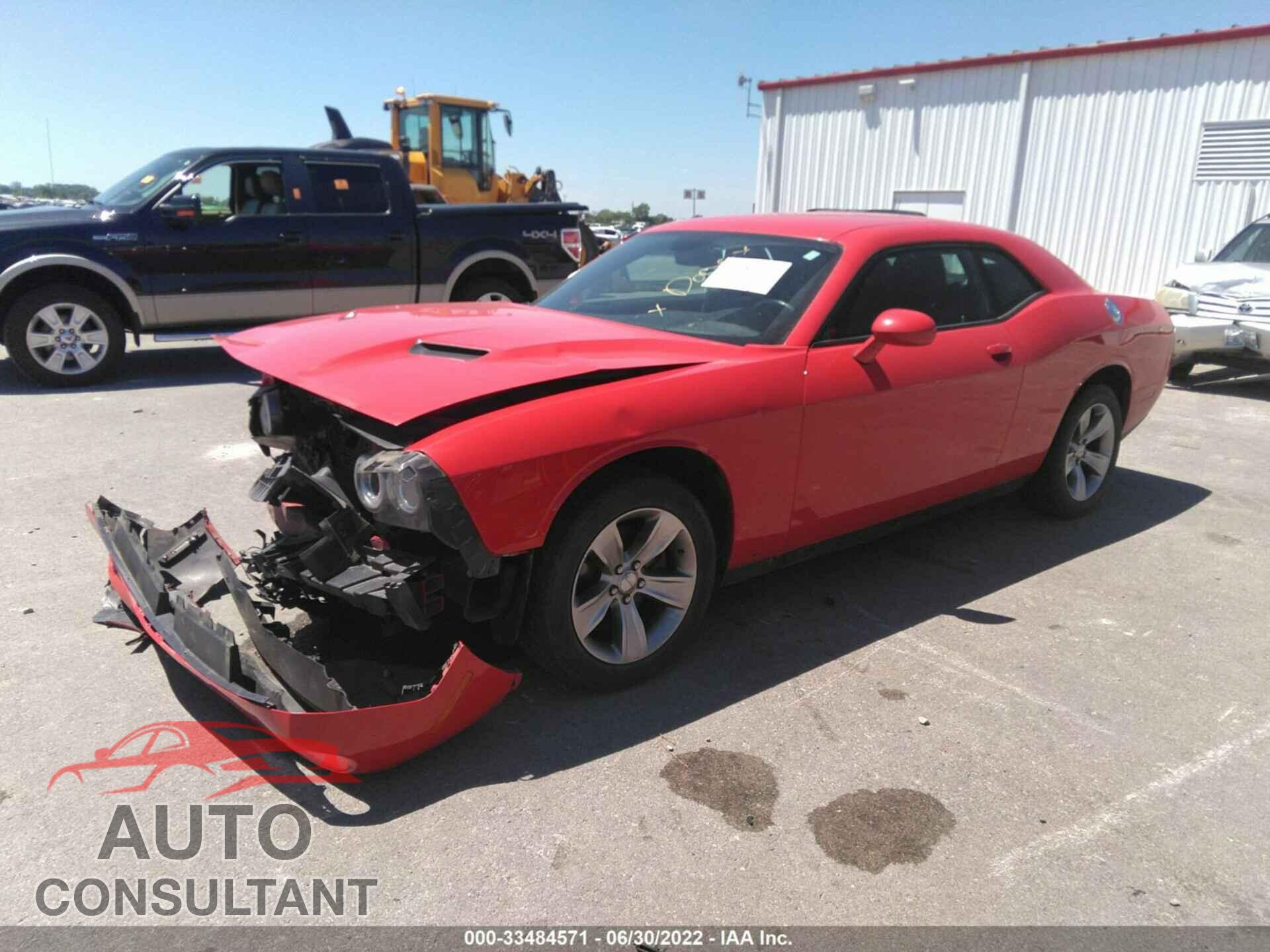 DODGE CHALLENGER 2016 - 2C3CDZAGXGH344673