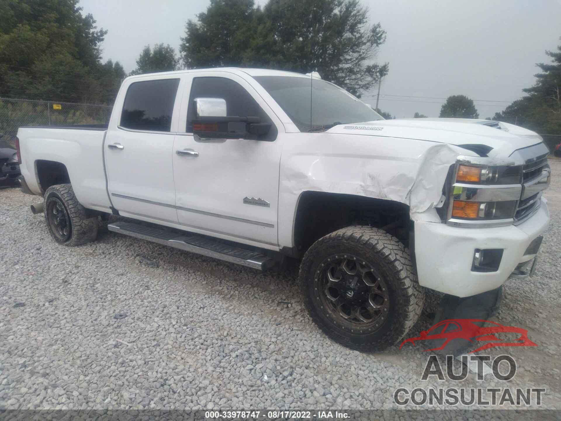 CHEVROLET SILVERADO 2500HD 2018 - 1GC1KXEY1JF270424