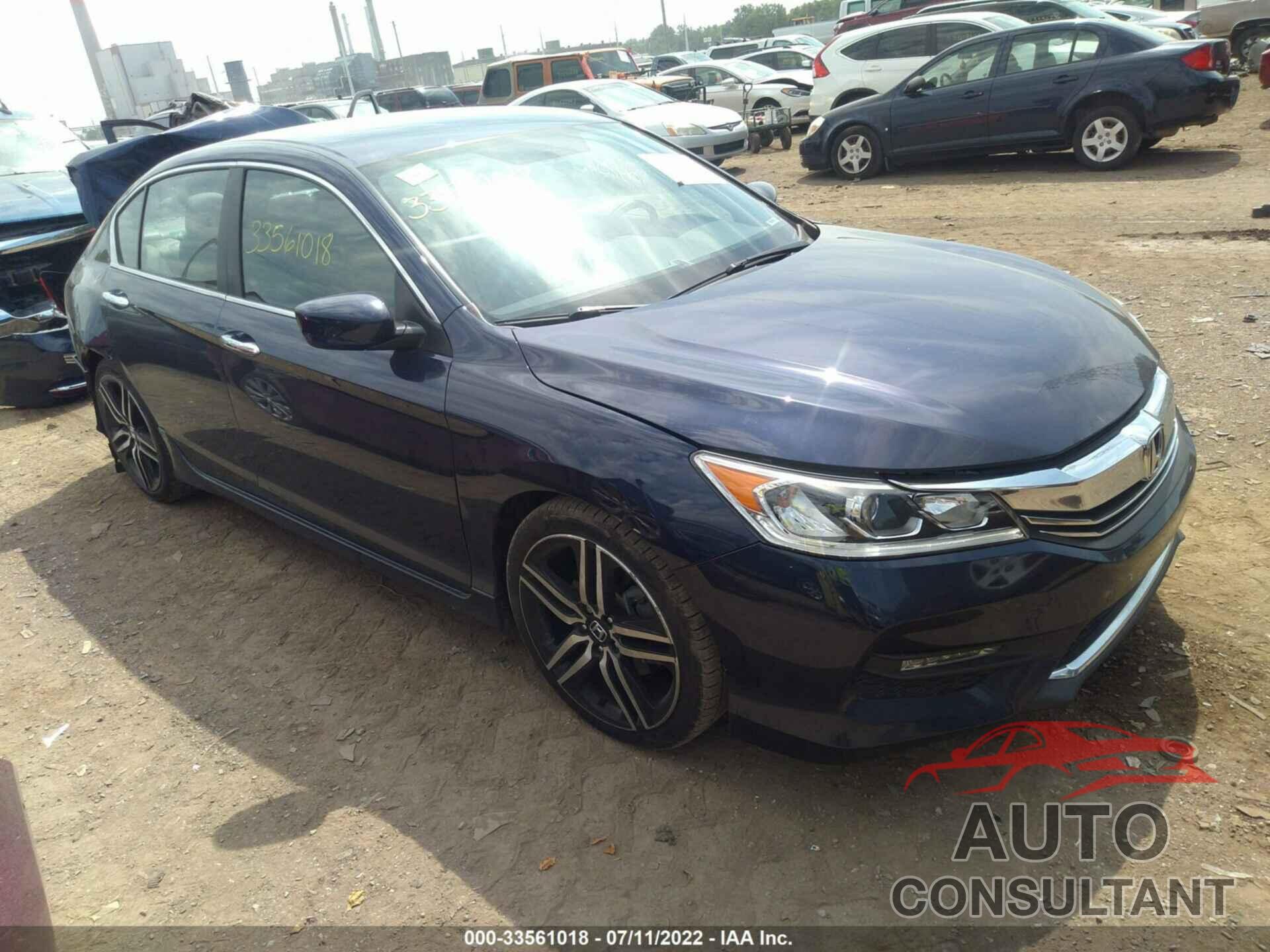 HONDA ACCORD SEDAN 2016 - 1HGCR2F53GA130684