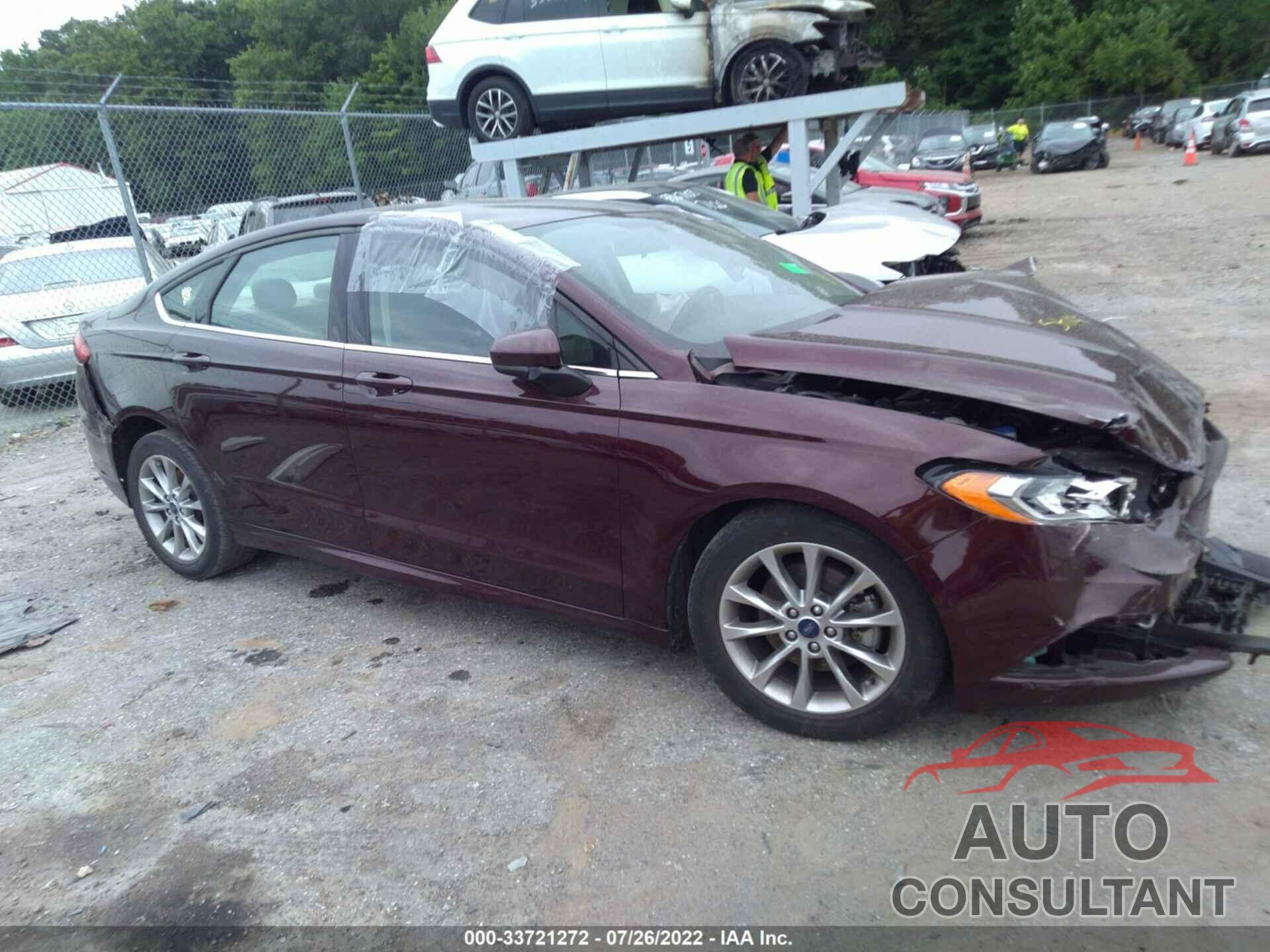 FORD FUSION 2017 - 3FA6P0H79HR377287
