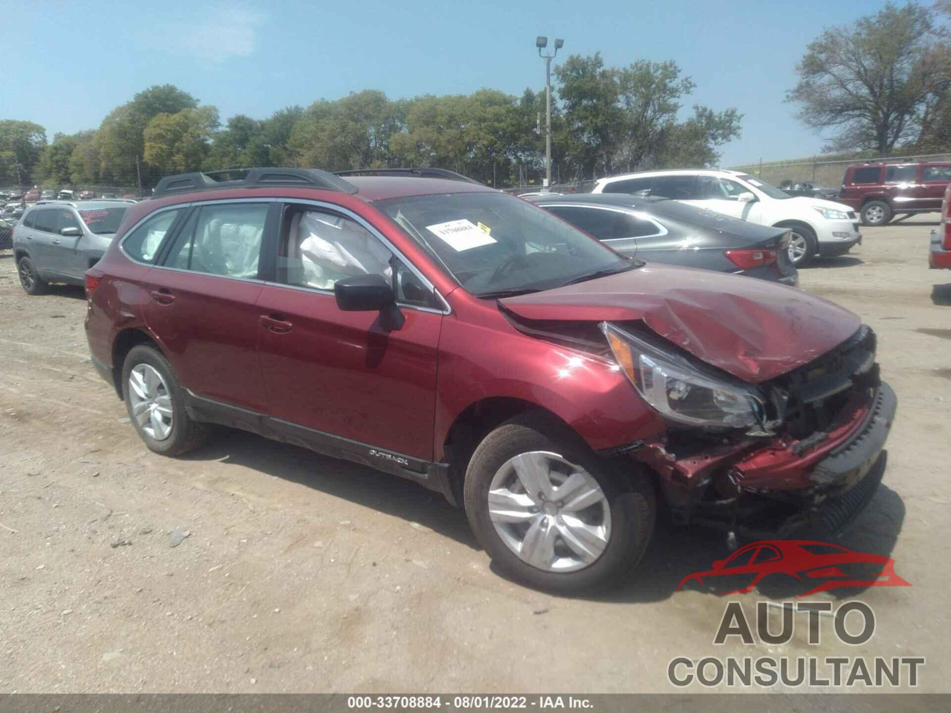 SUBARU OUTBACK 2016 - 4S4BSBACXG3349565