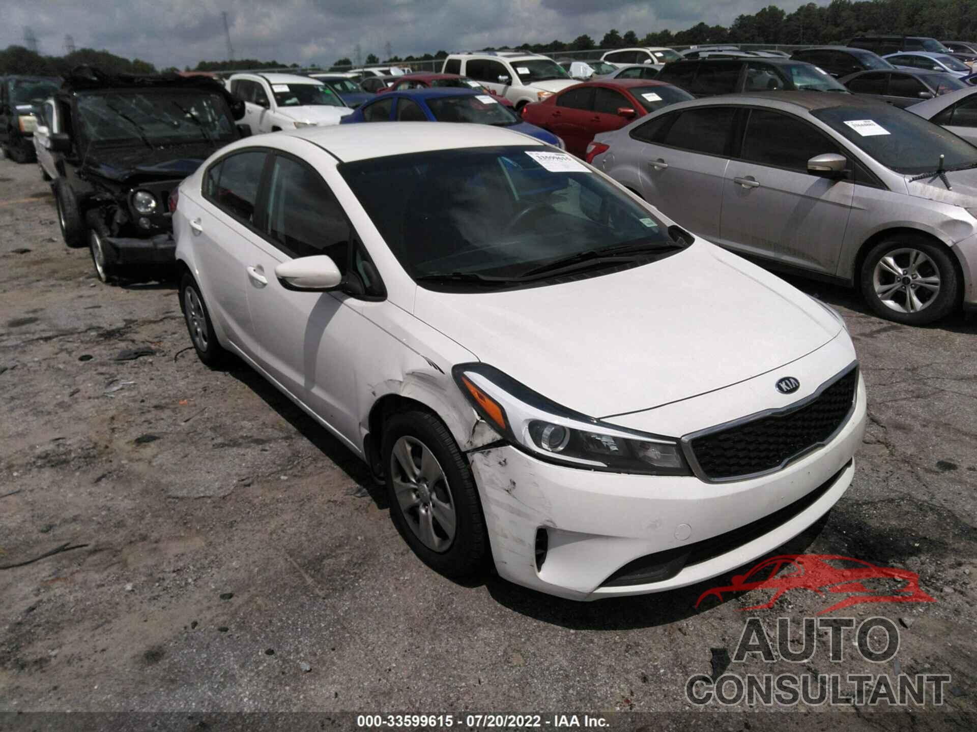 KIA FORTE 2018 - 3KPFK4A71JE211238