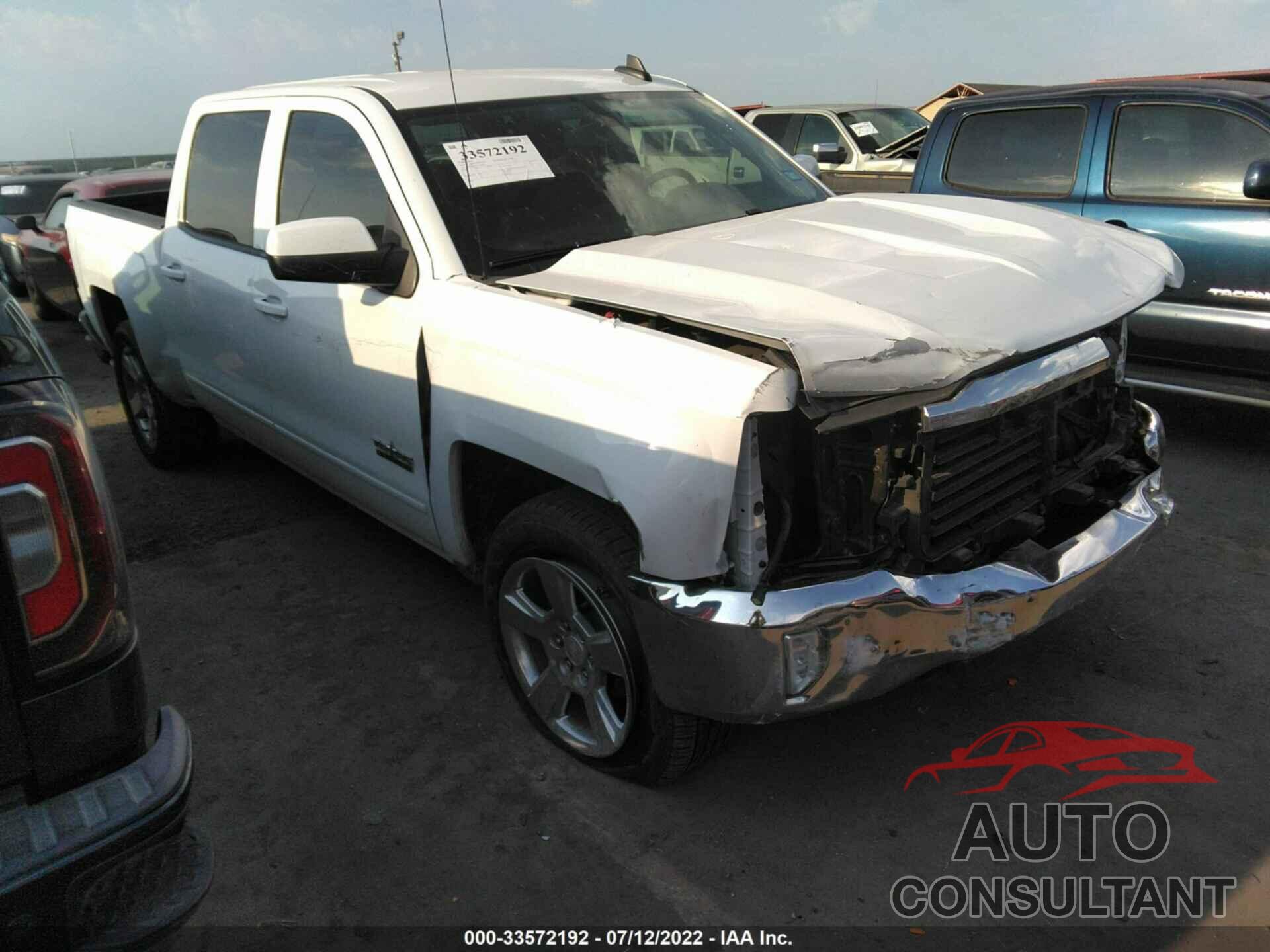 CHEVROLET SILVERADO 1500 2018 - 3GCPCREC0JG238439