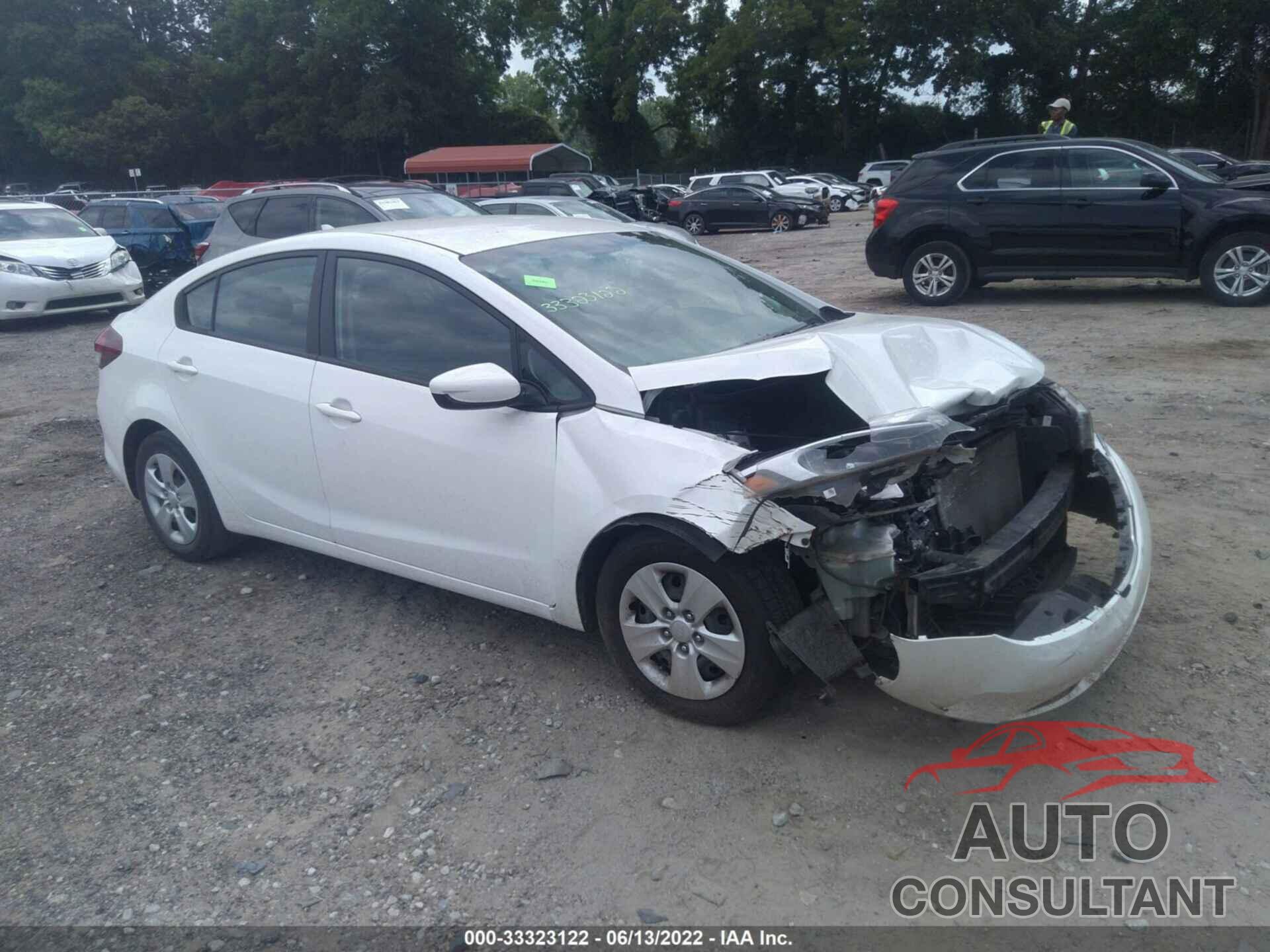 KIA FORTE 2017 - 3KPFK4A70HE107110