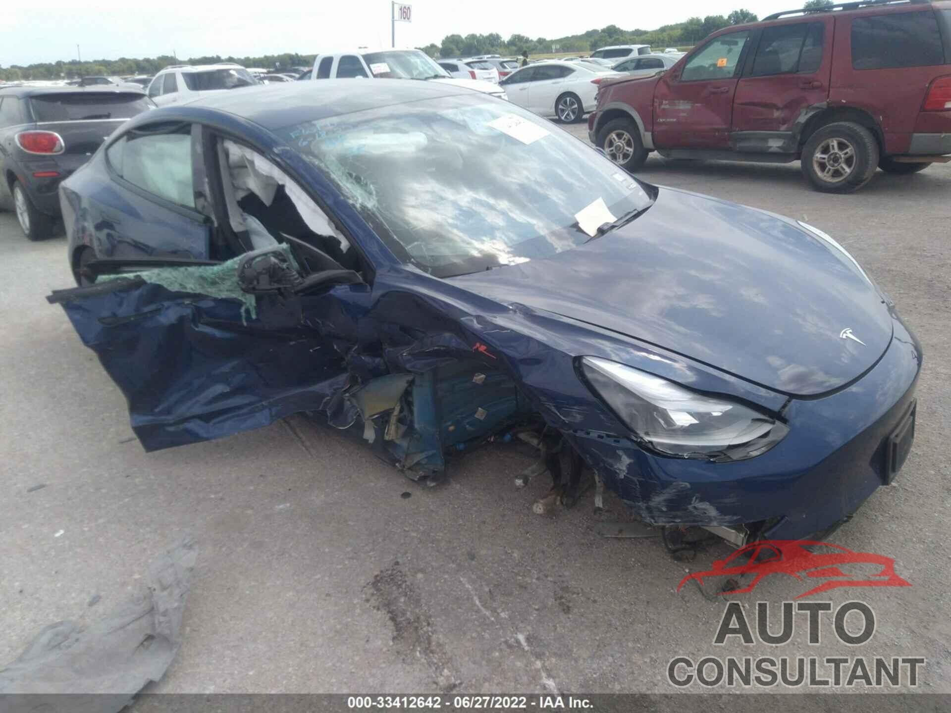 TESLA MODEL 3 2021 - 5YJ3E1EB9MF054855