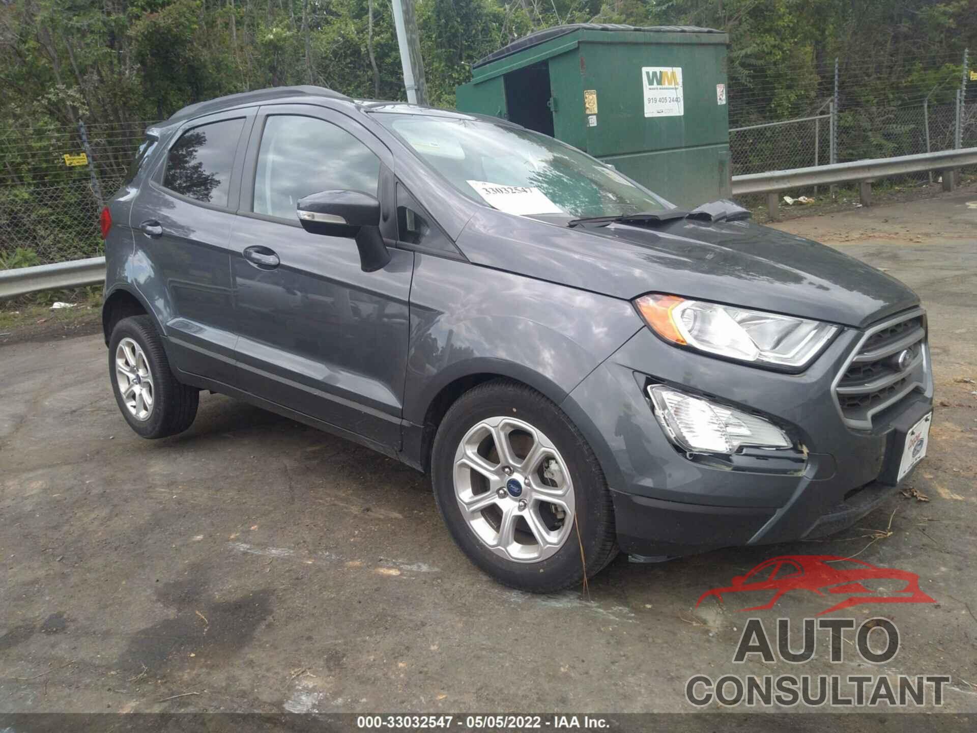 FORD ECOSPORT 2020 - MAJ3S2GE3LC363633