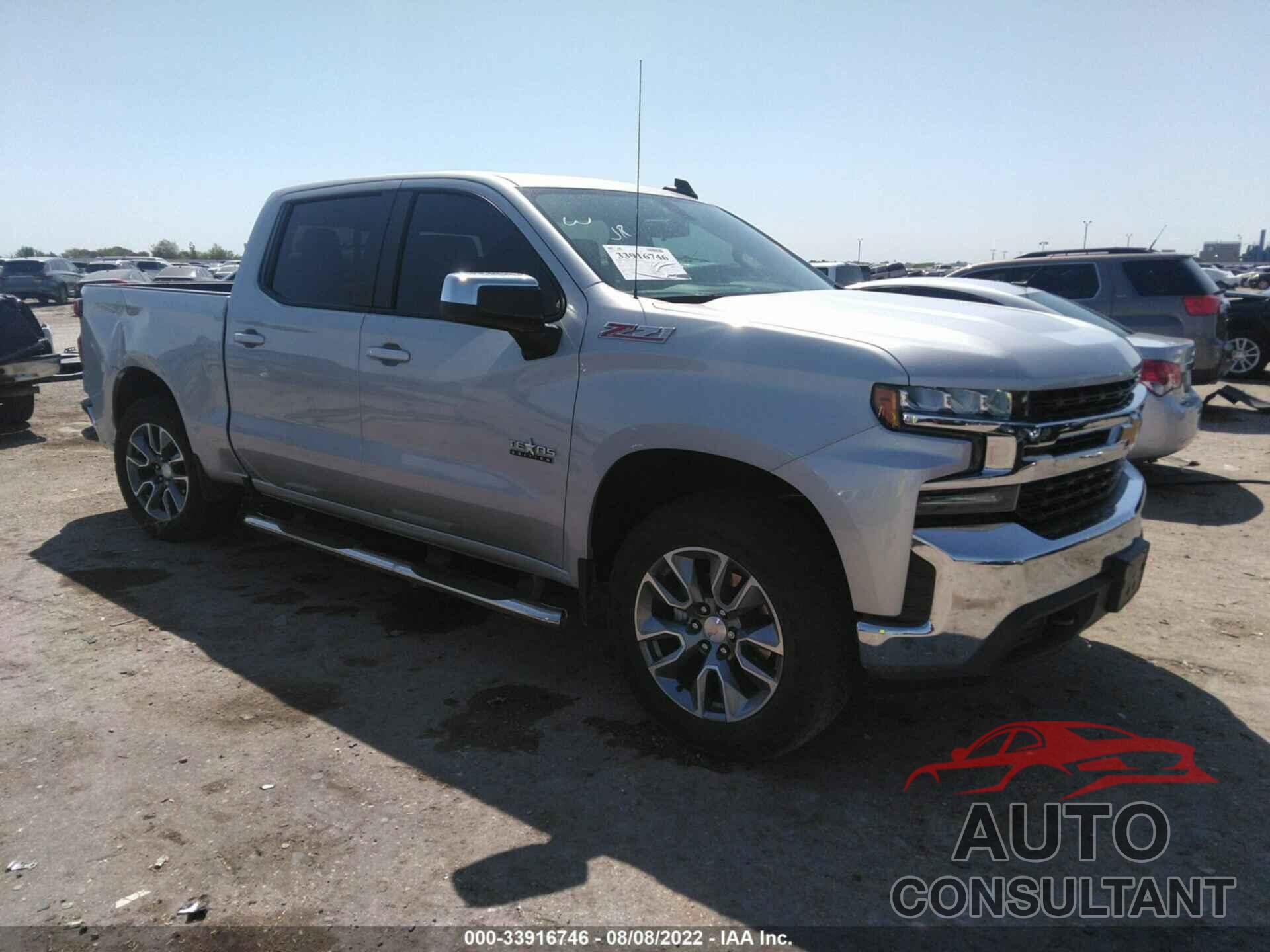 CHEVROLET SILVERADO 1500 2020 - 1GCUYDED4LZ122079