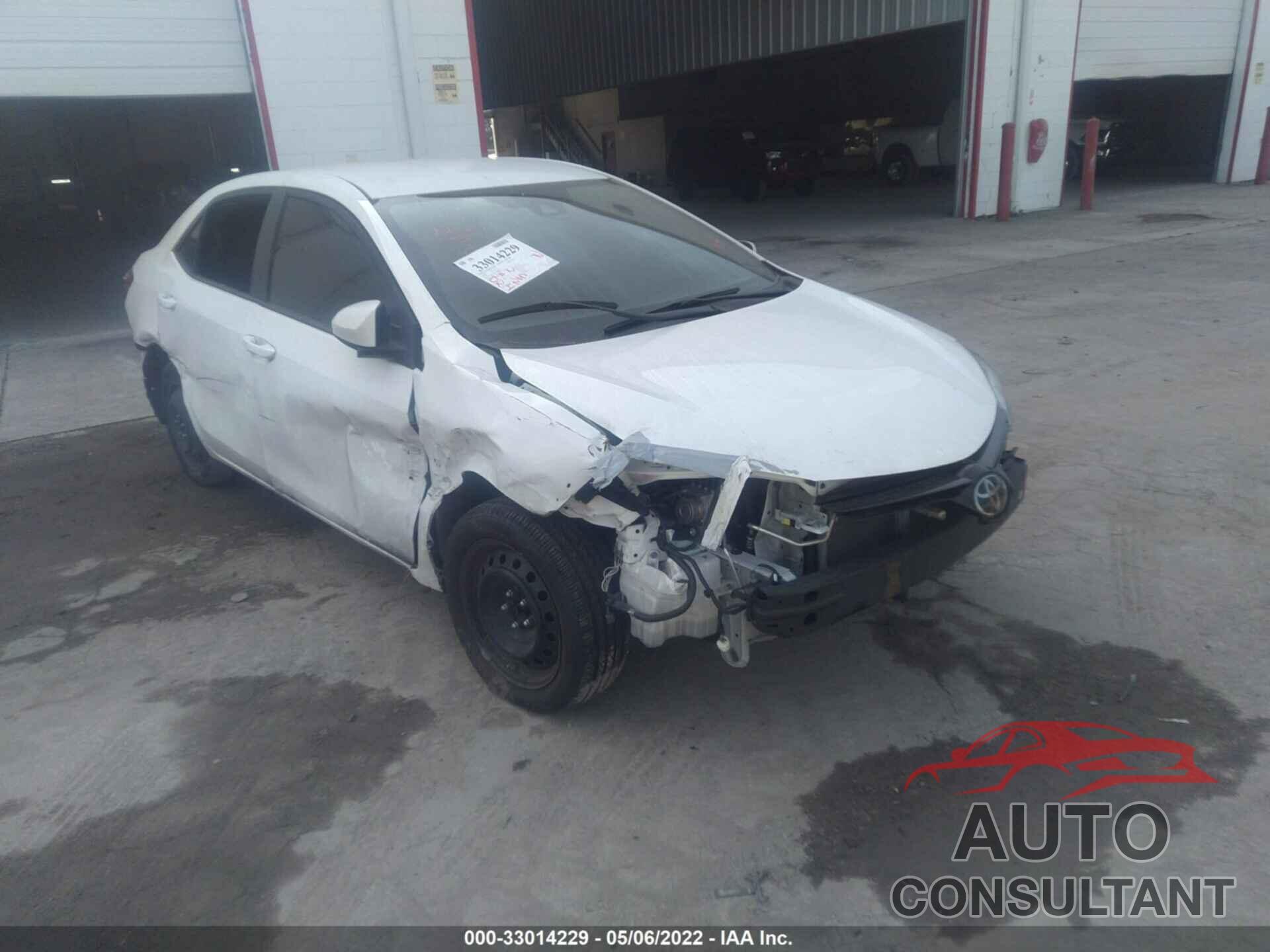 TOYOTA COROLLA 2018 - 5YFBURHEXJP845284