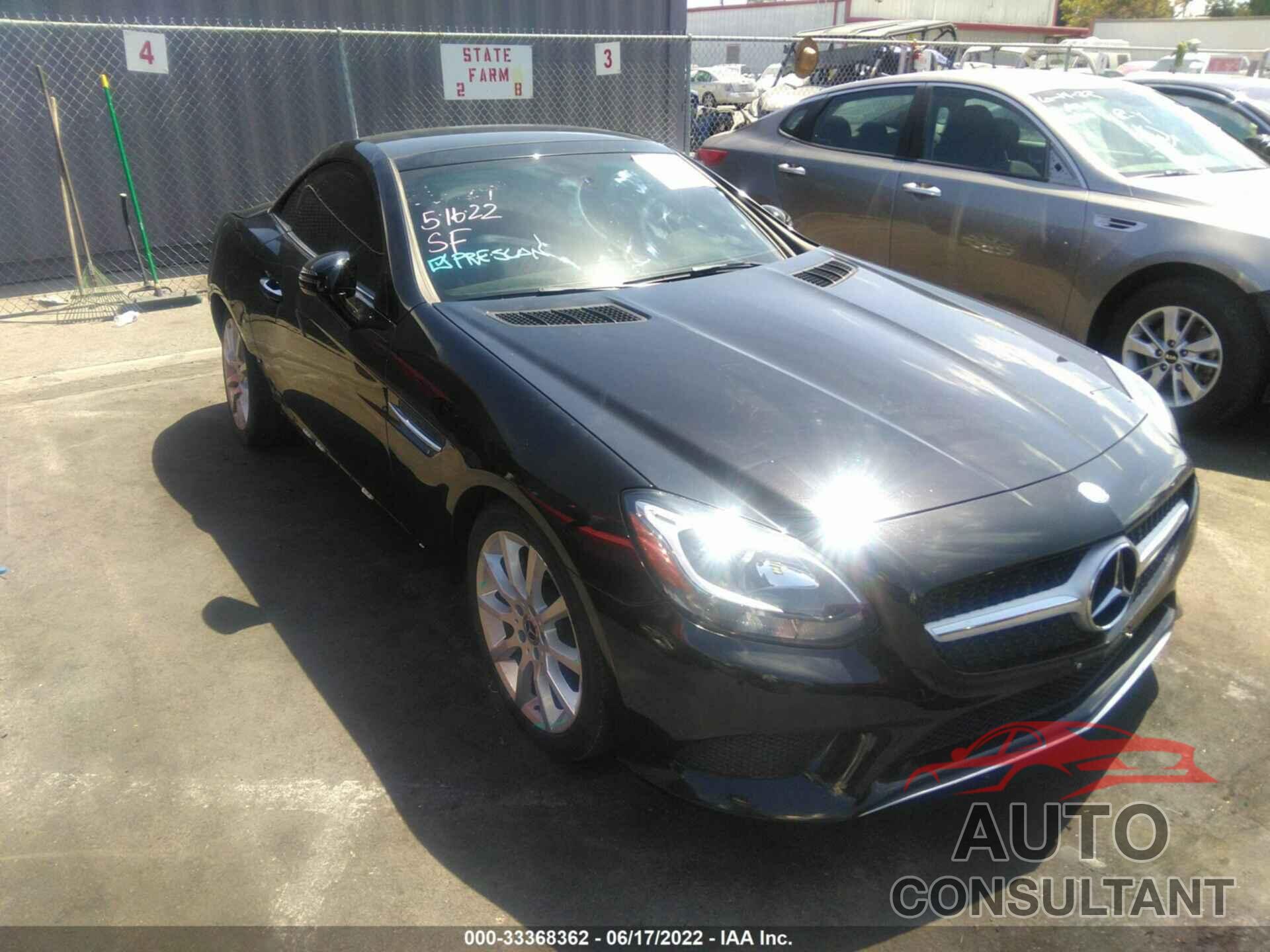 MERCEDES-BENZ SLC 2017 - WDDPK3JA4HF140262