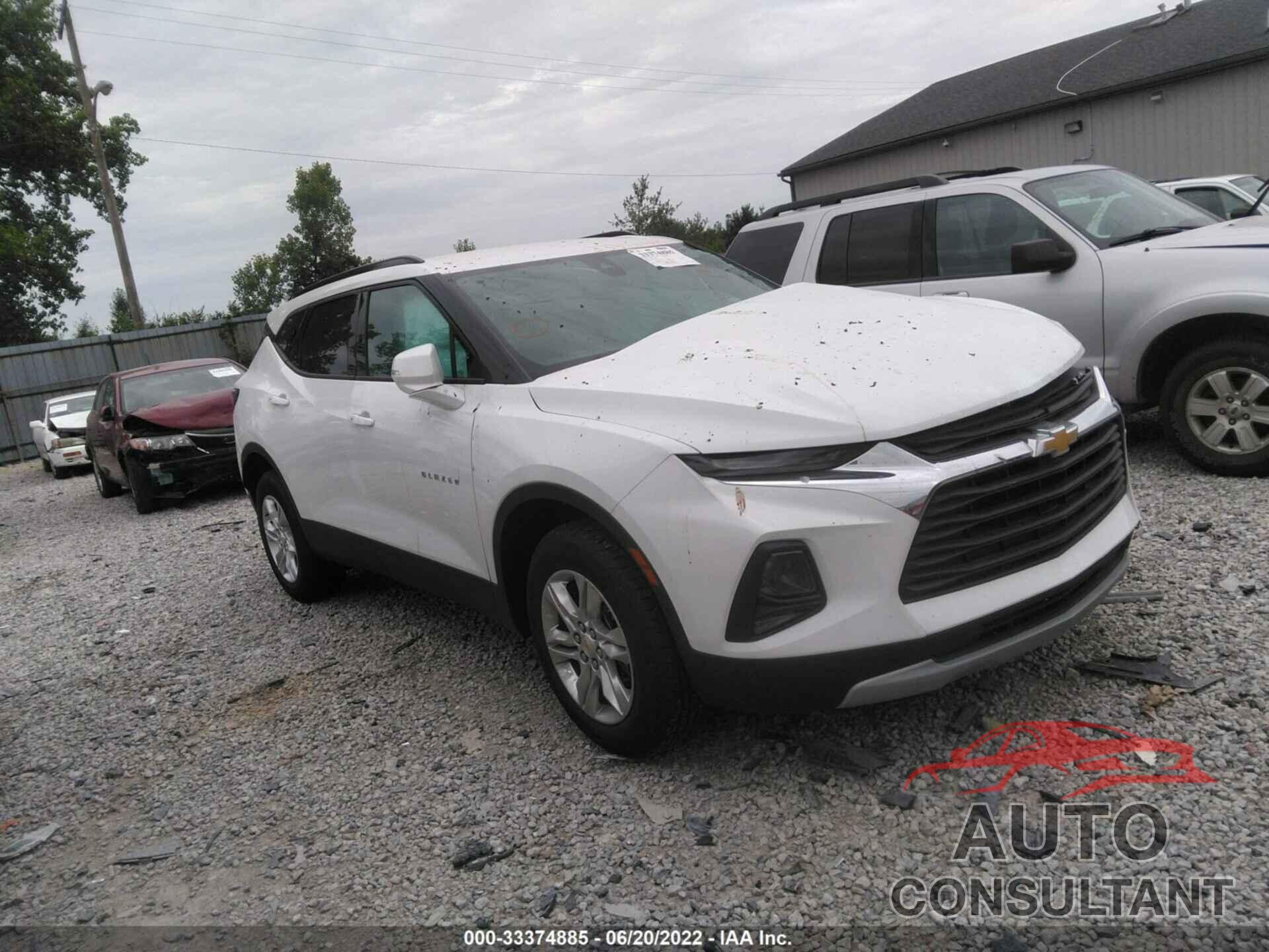 CHEVROLET BLAZER 2022 - 3GNKBCR40NS165595