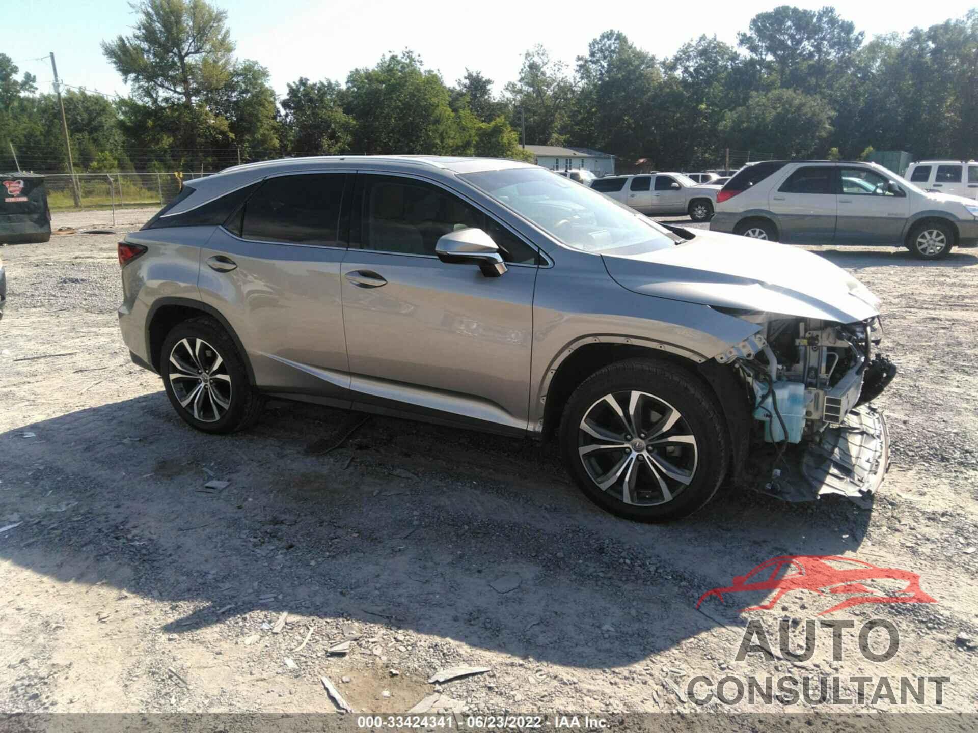 LEXUS RX 2017 - 2T2ZZMCA6HC091085