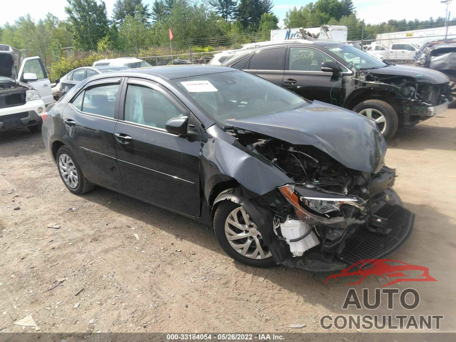 TOYOTA COROLLA 2019 - 2T1BURHE6KC164444