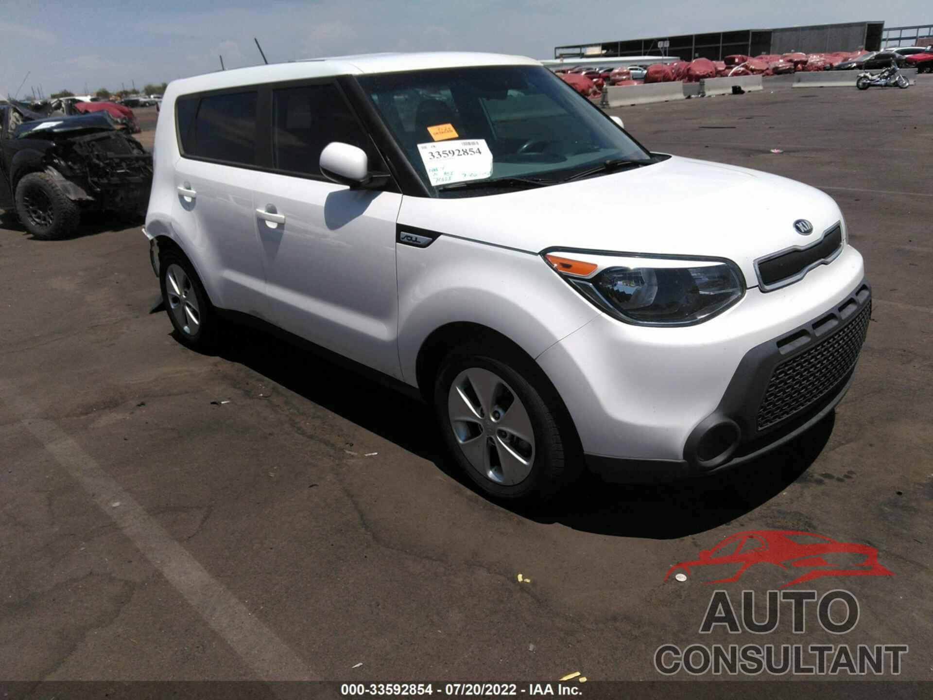 KIA SOUL 2016 - KNDJN2A20G7357228