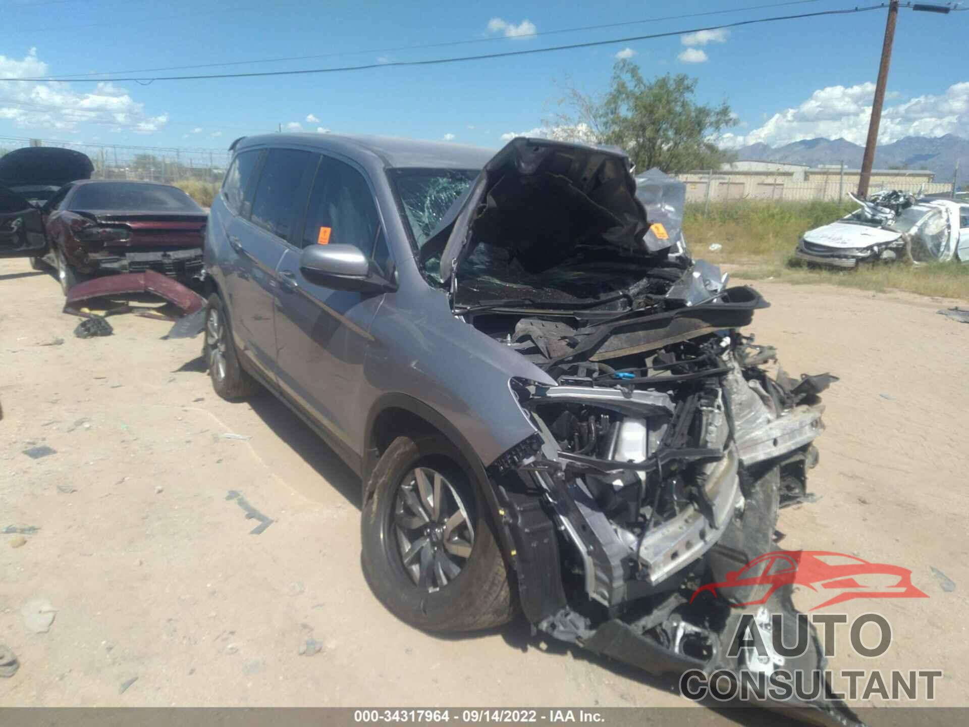 HONDA PILOT 2020 - 5FNYF5H30LB027816