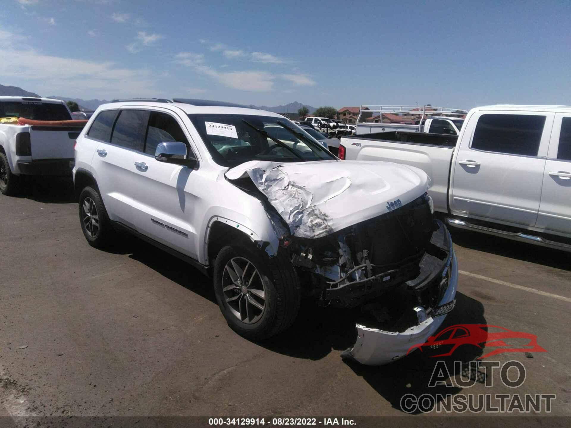 JEEP GRAND CHEROKEE 2017 - 1C4RJFBG9HC822307