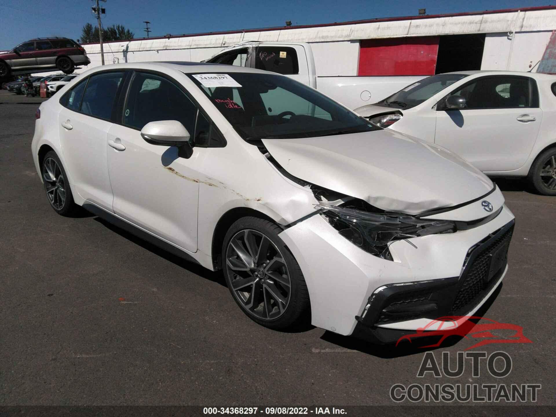 TOYOTA COROLLA 2021 - 5YFT4MCE8MP075590