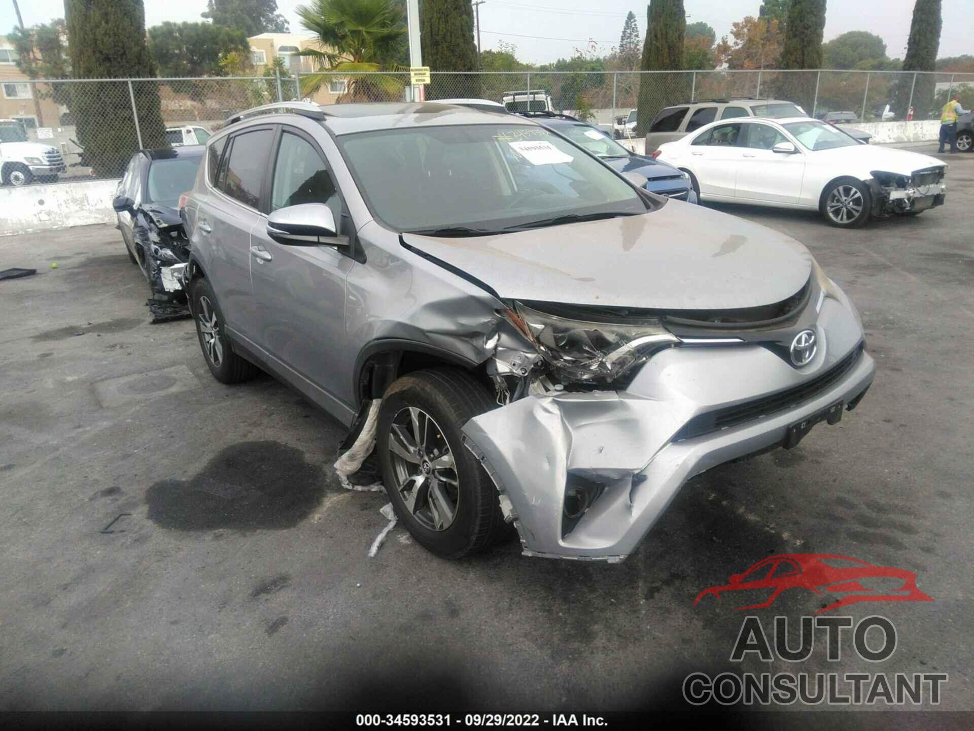 TOYOTA RAV4 2016 - 2T3WFREV1GW237751