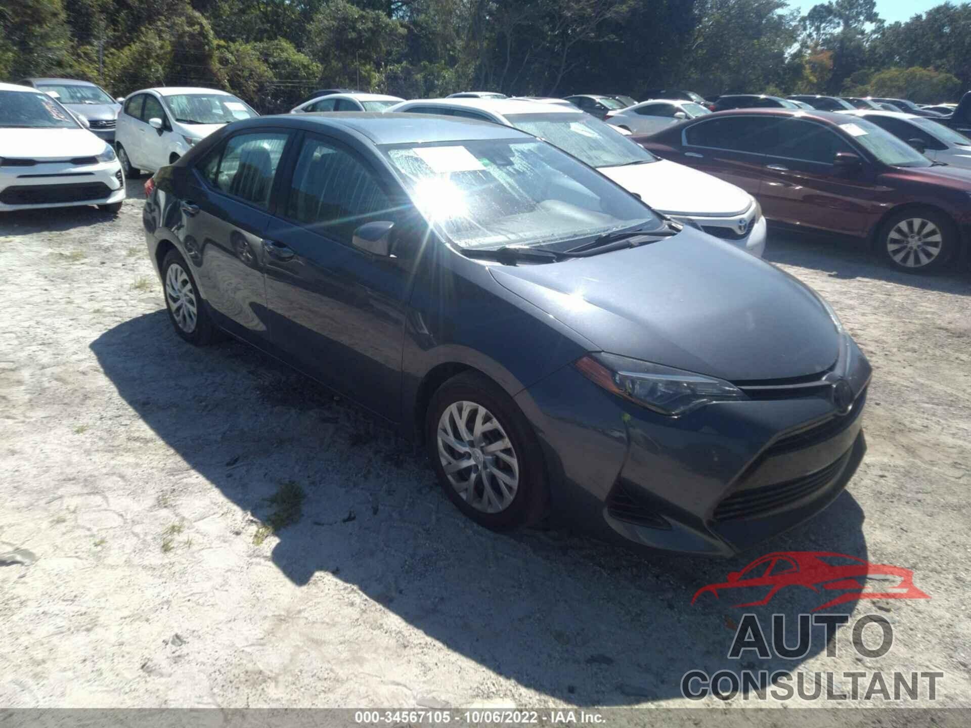 TOYOTA COROLLA 2019 - 2T1BURHE5KC225699
