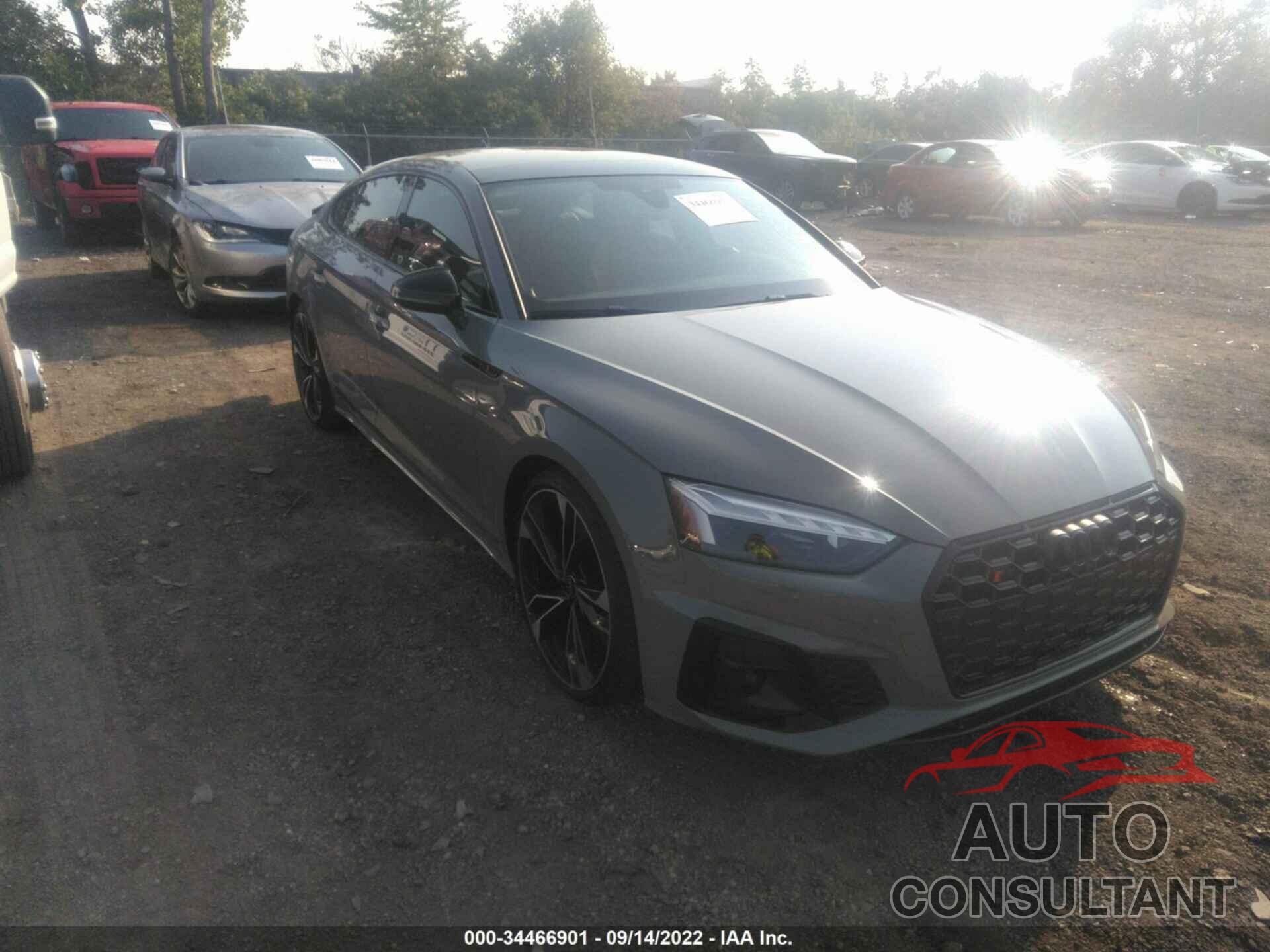 AUDI S5 SPORTBACK 2022 - WAUC4CF57NA011839