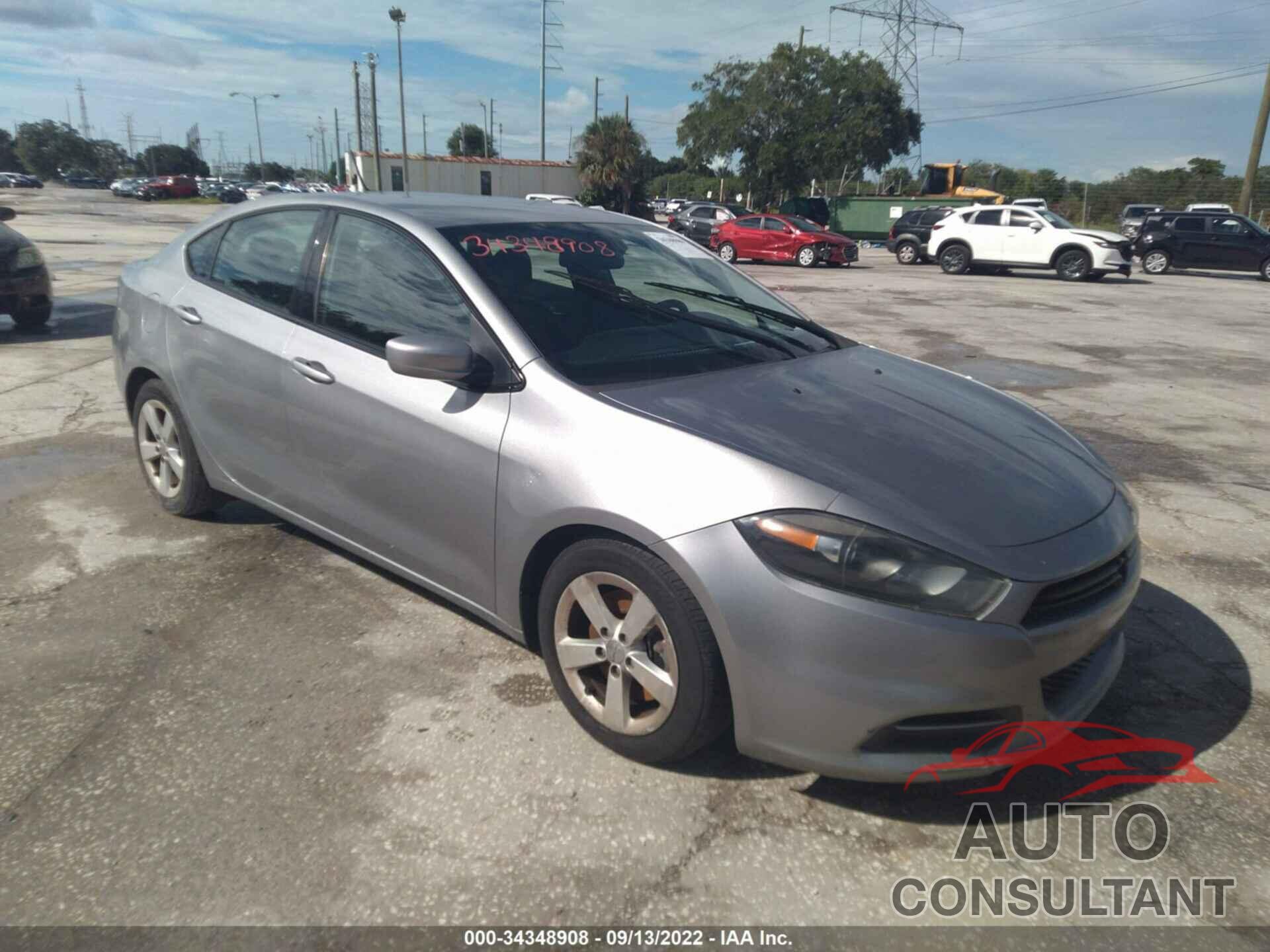 DODGE DART 2016 - 1C3CDFBAXGD584540