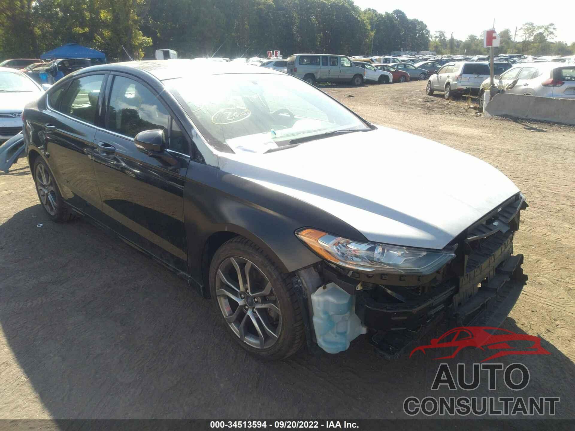 FORD FUSION 2017 - 3FA6P0H74HR280983