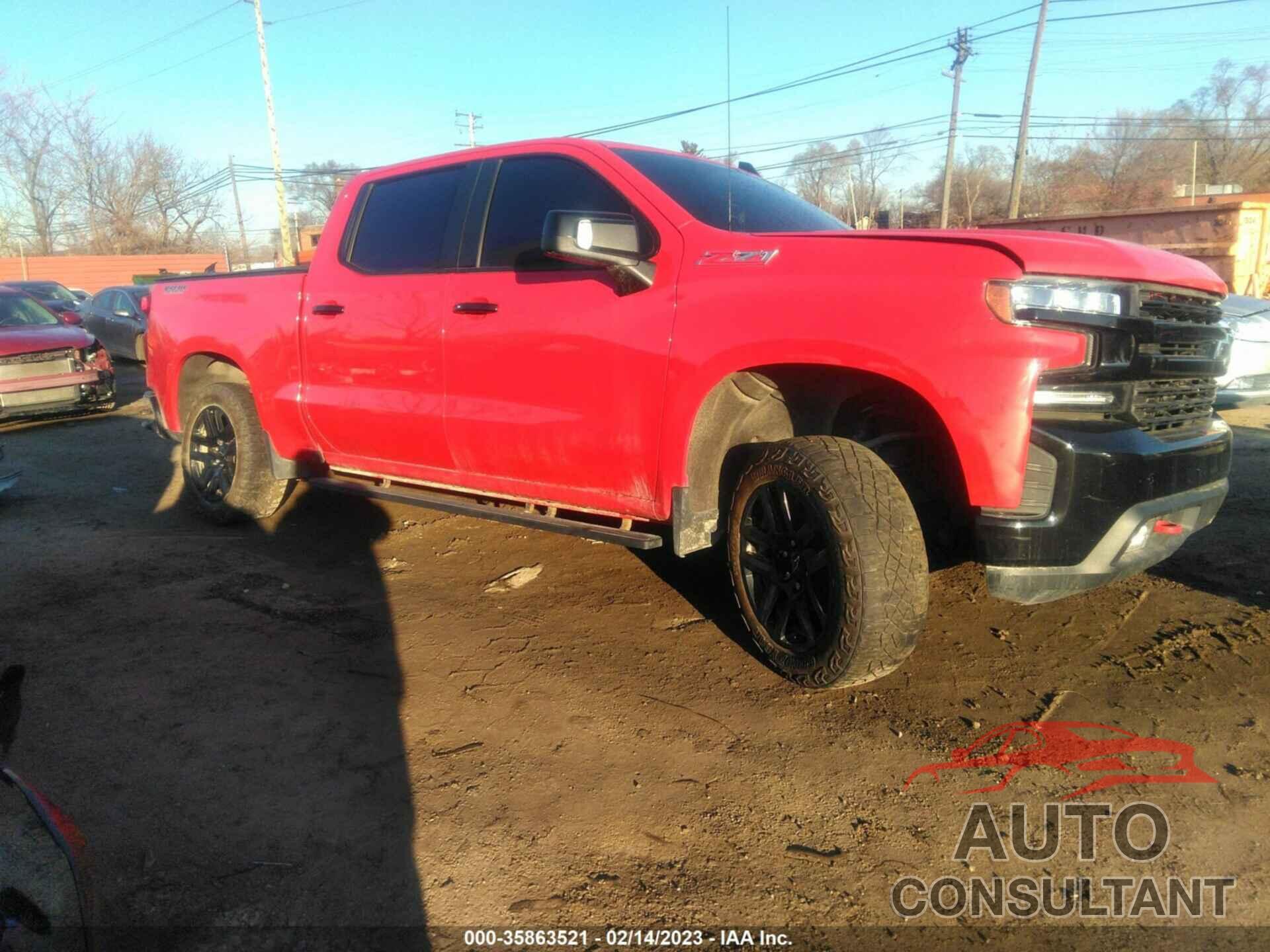 CHEVROLET SILVERADO 1500 2021 - 1GCPYFED3MZ269701