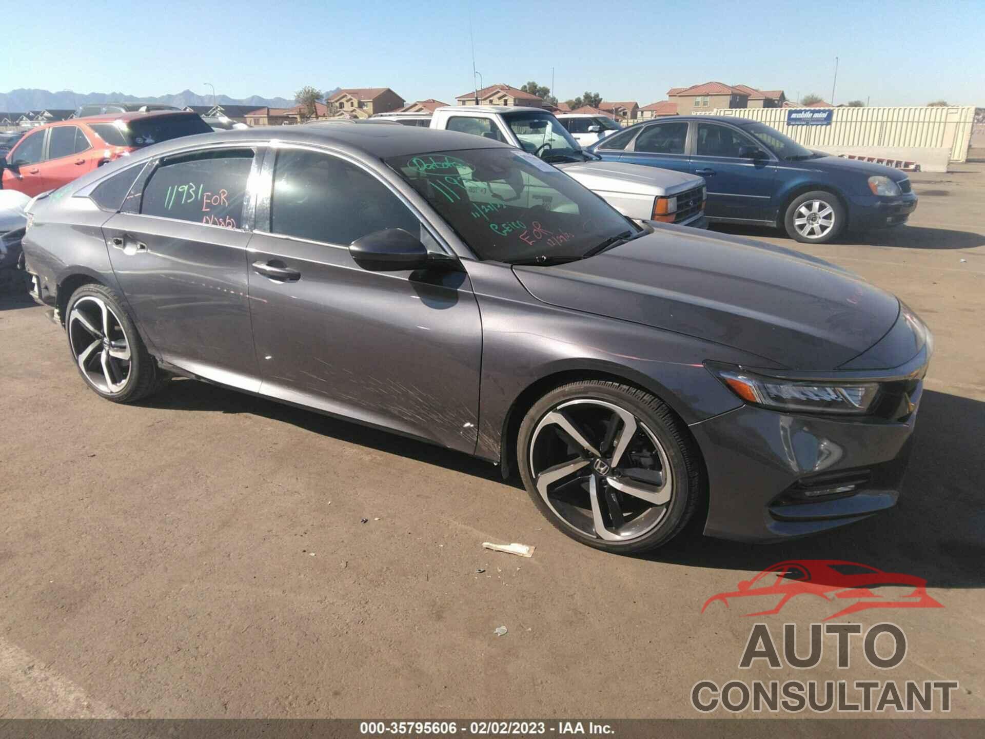 HONDA ACCORD SEDAN 2018 - 1HGCV2F39JA052848