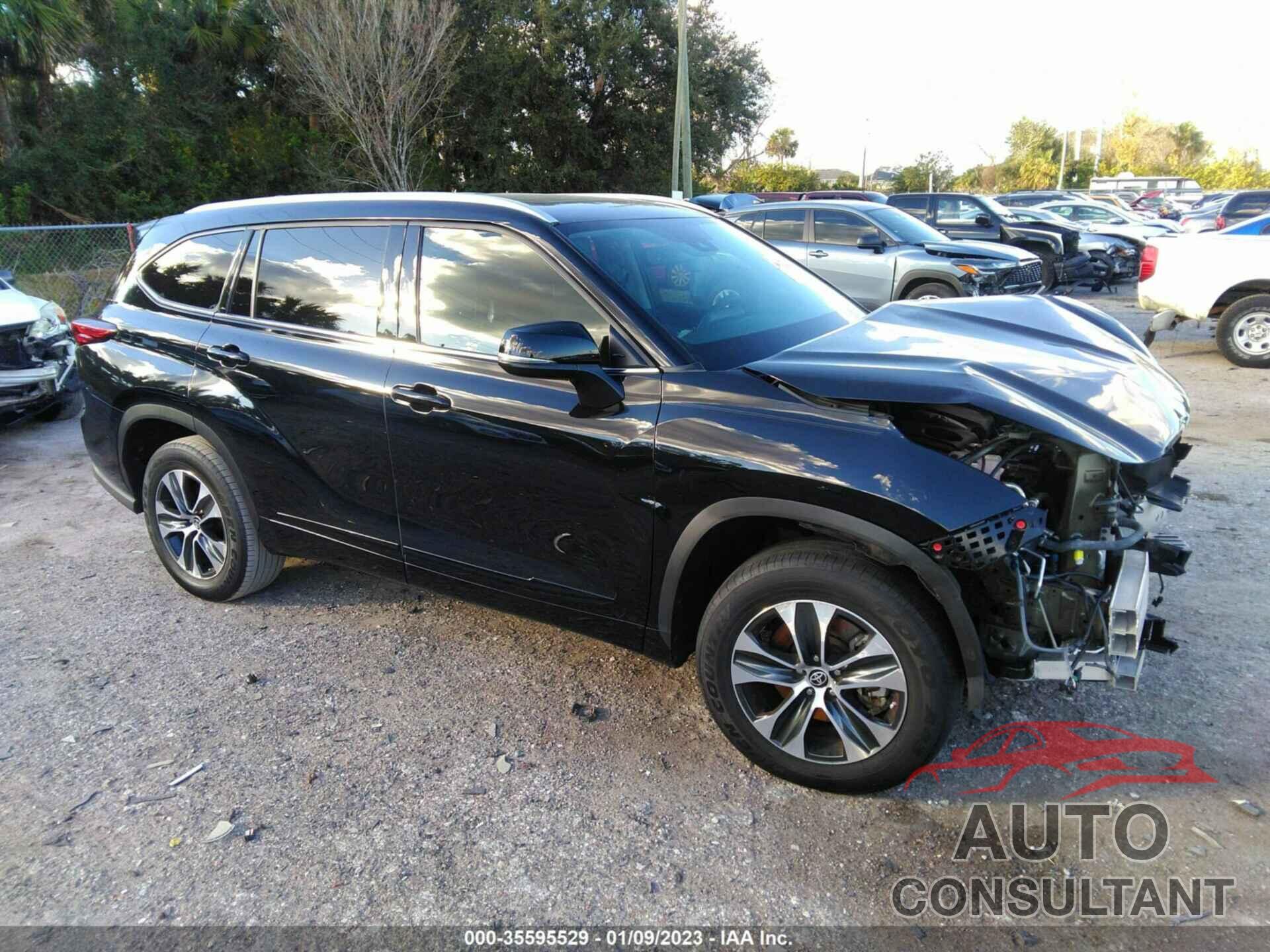 TOYOTA HIGHLANDER 2022 - 5TDGARAHXNS513555