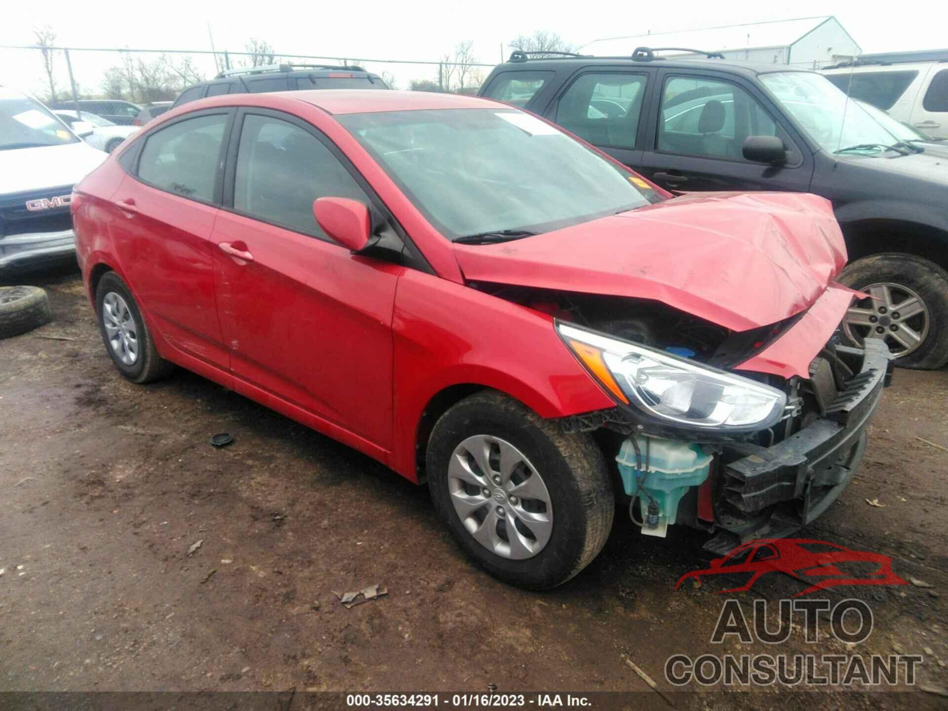 HYUNDAI ACCENT 2016 - KMHCT4AE2GU045672