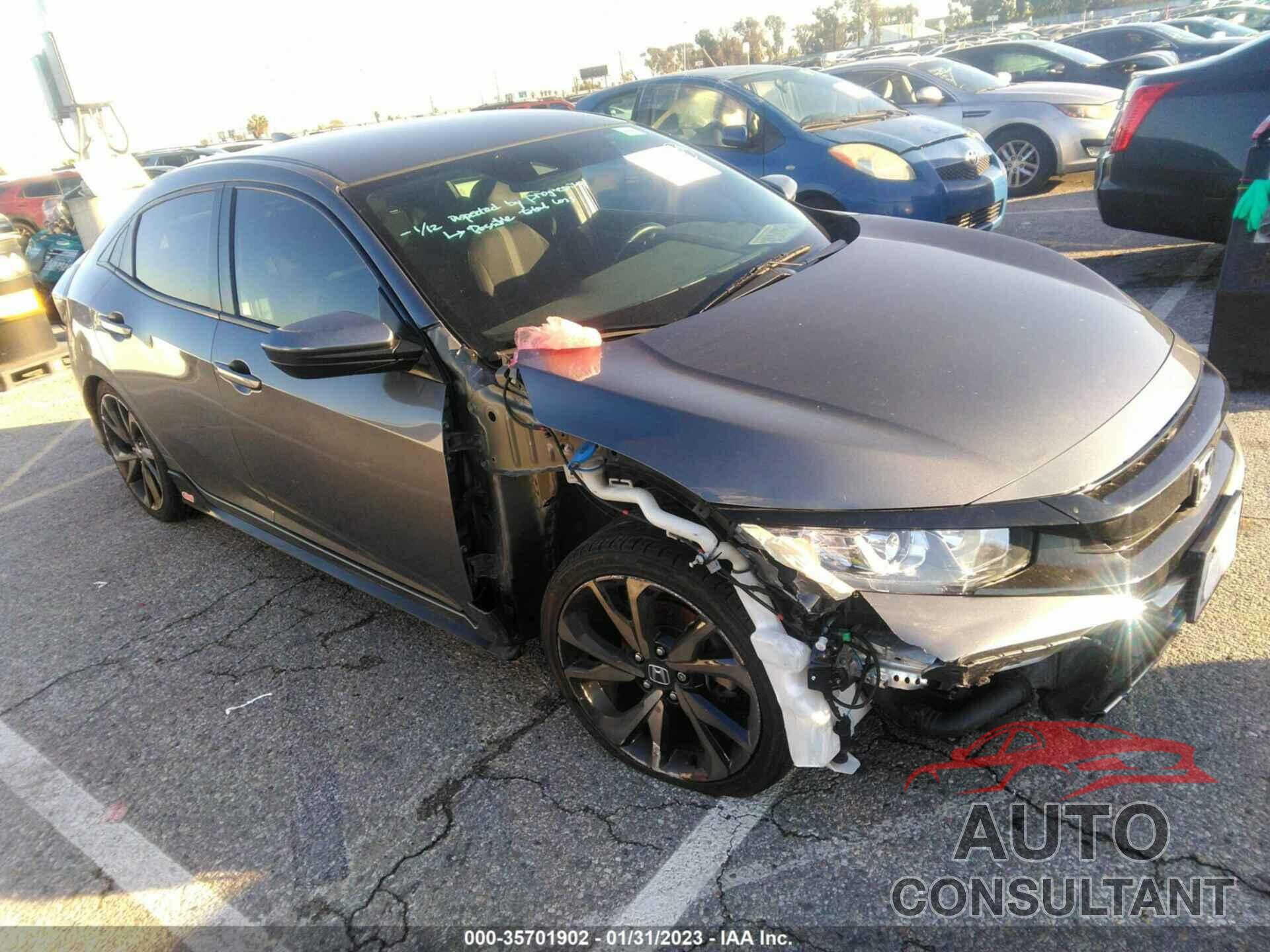 HONDA CIVIC HATCHBACK 2019 - SHHFK7H4XKU414507