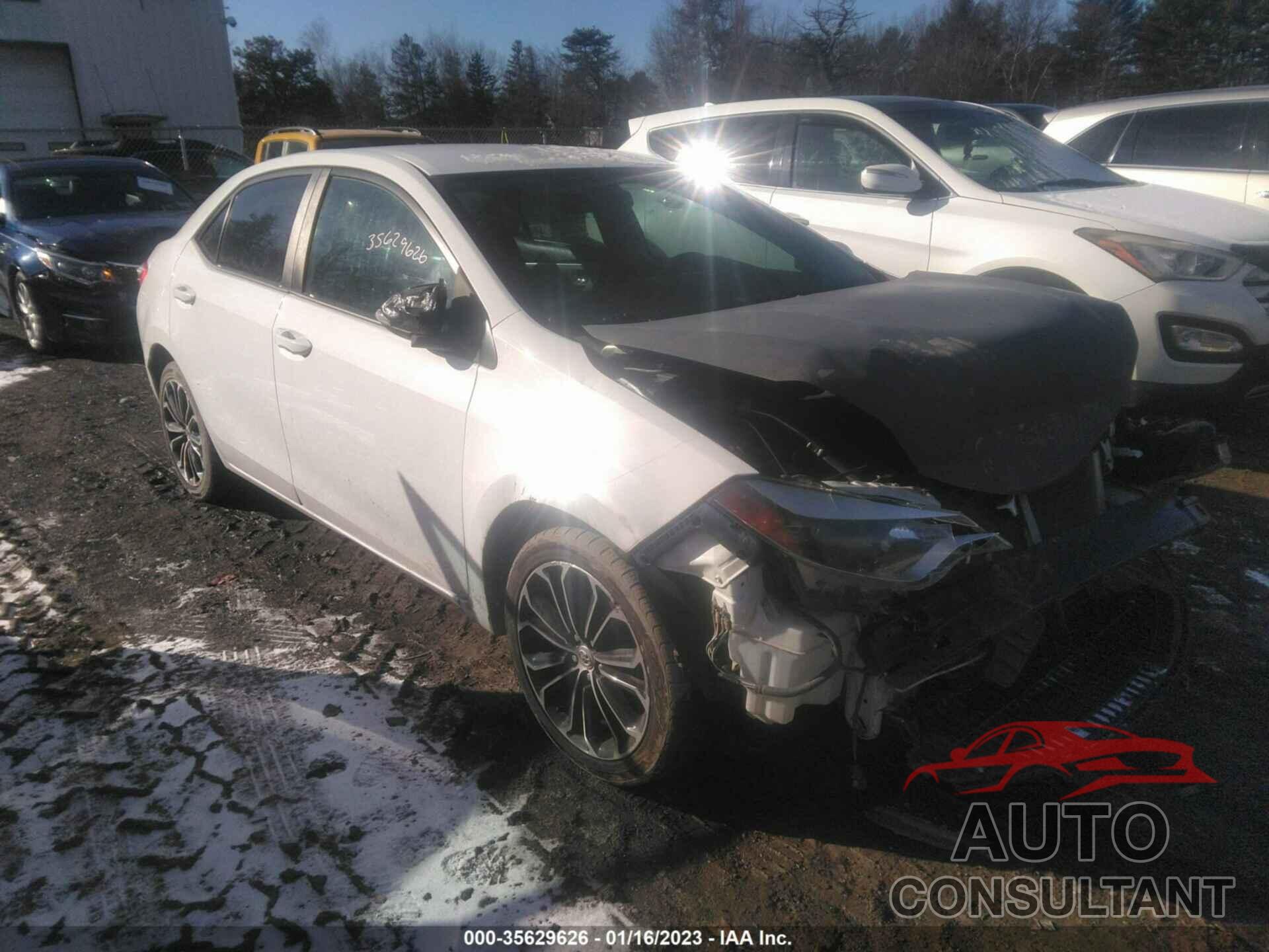 TOYOTA COROLLA 2016 - 2T1BURHE0GC715961