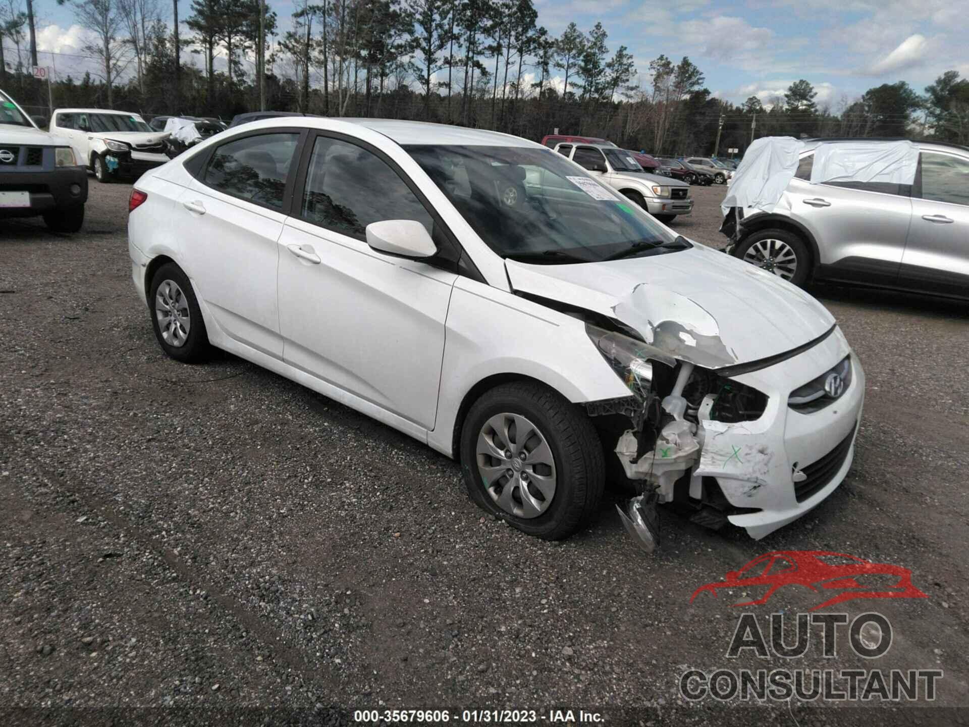 HYUNDAI ACCENT 2016 - KMHCT4AE3GU102882