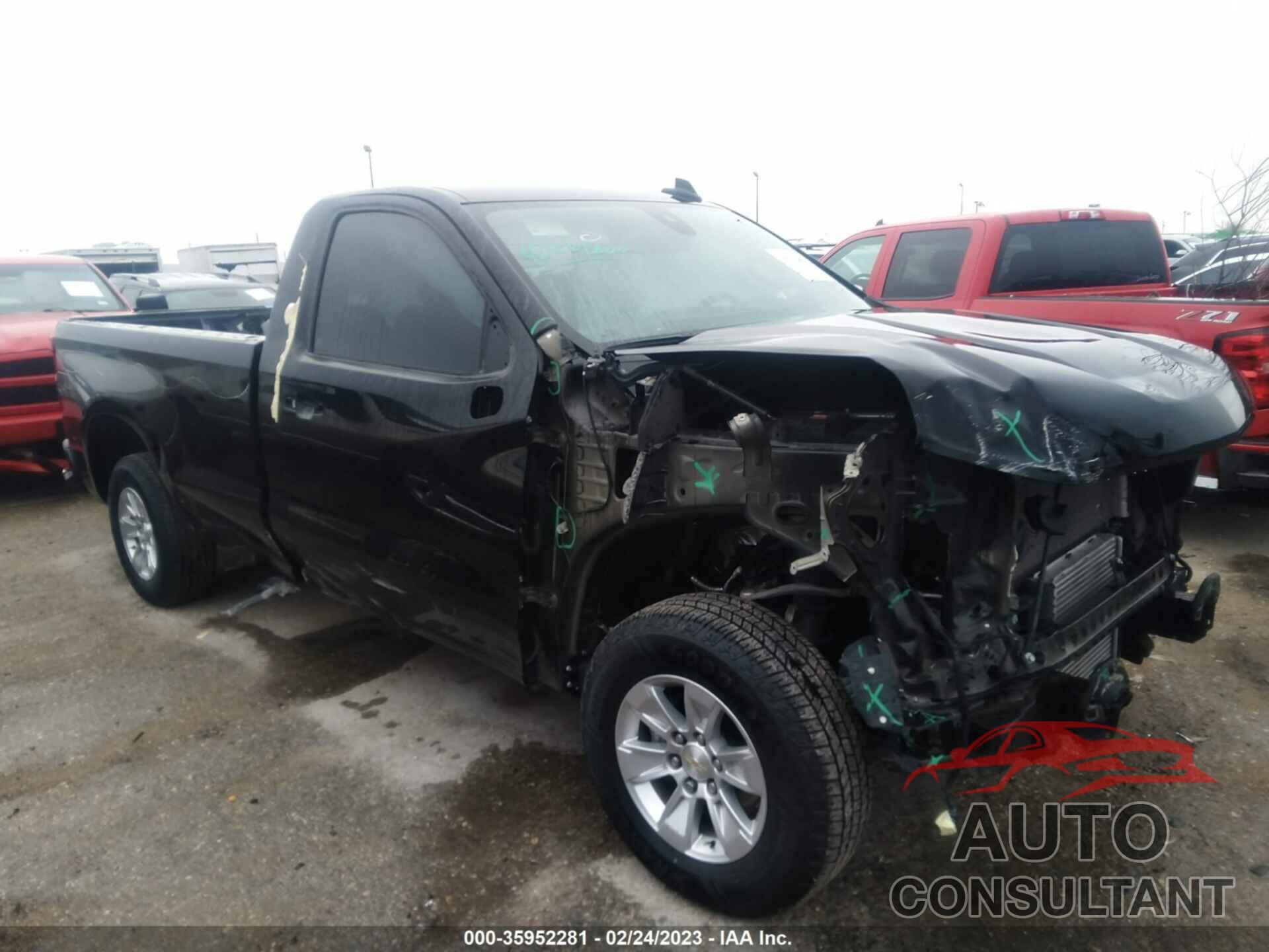 CHEVROLET SILVERADO 1500 2021 - 3GCNWAEK2MG375264