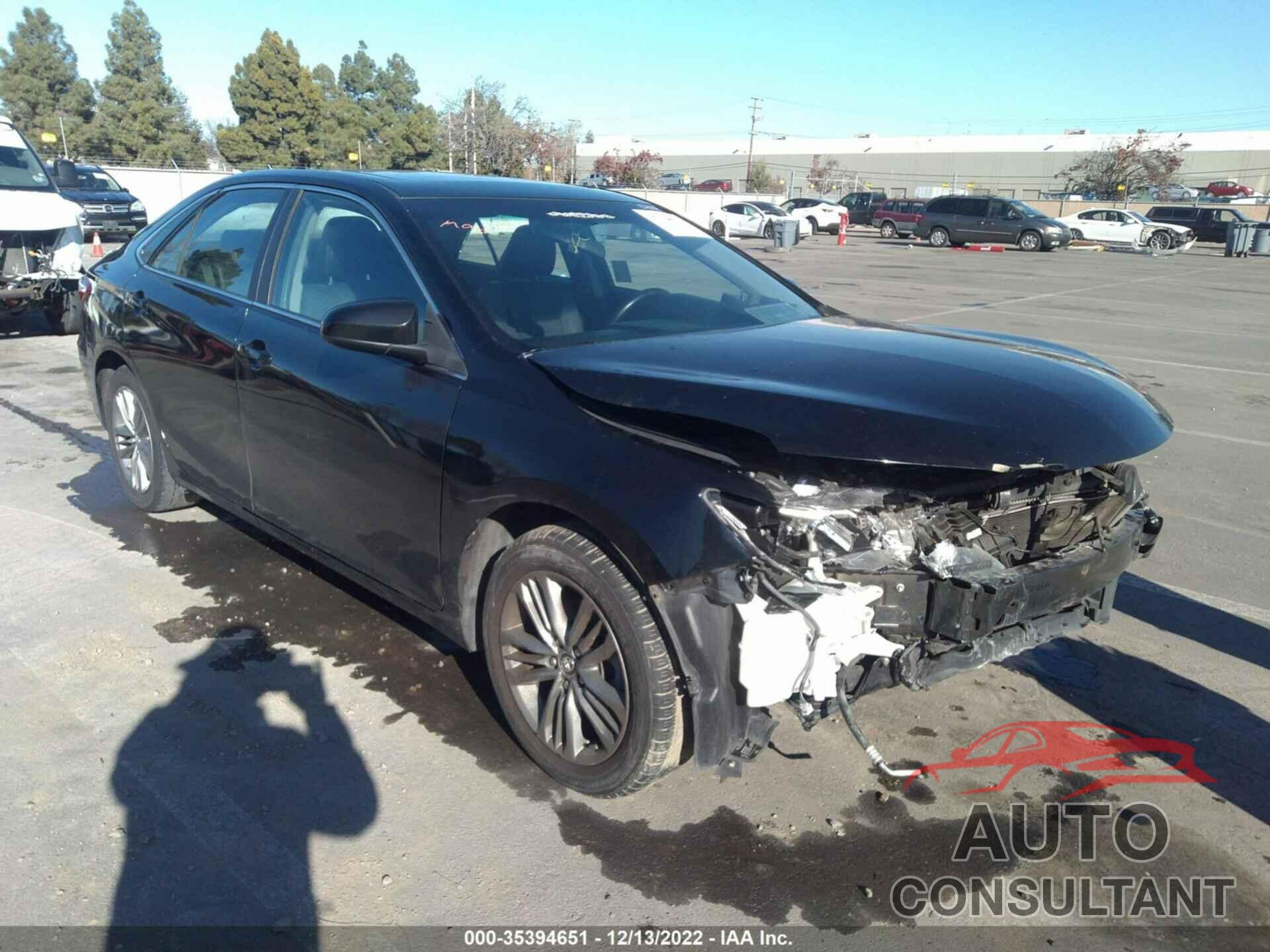 TOYOTA CAMRY 2015 - 4T1BF1FK9FU489792
