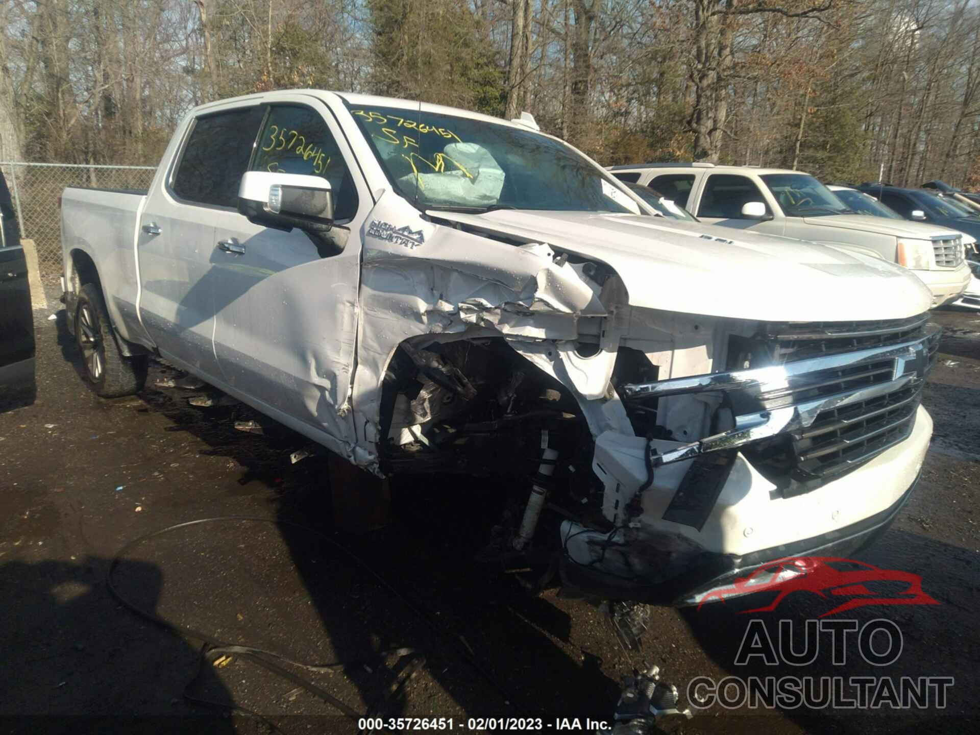 CHEVROLET SILVERADO 1500 2020 - 1GCUYHEL8LZ130099